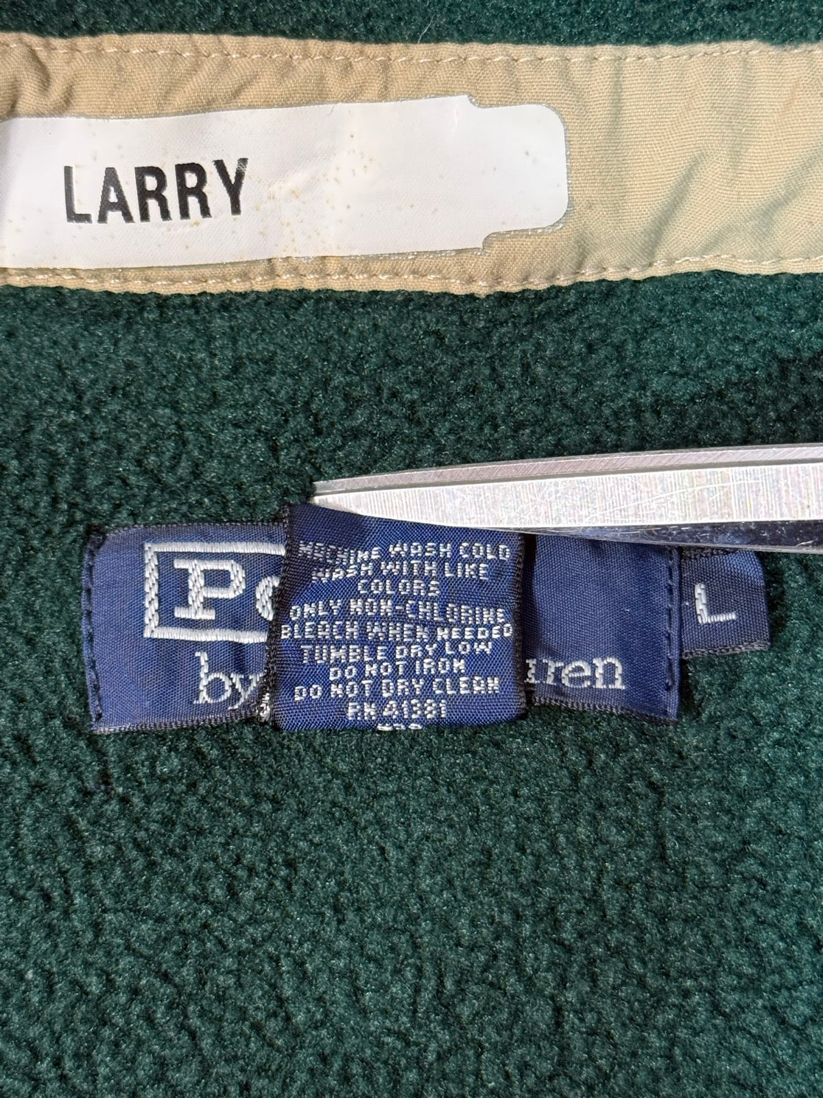 90's「Polo by Ralph Lauren」フリースジャケット