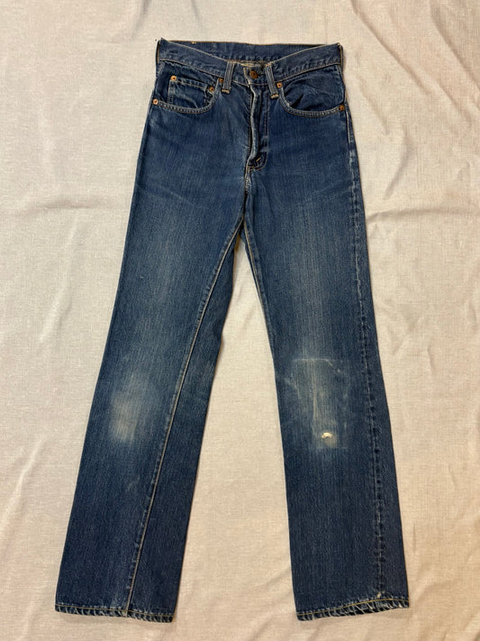 70's Levi’s 717-217 ブーツカット「ビックE」USA製 デニムパンツ