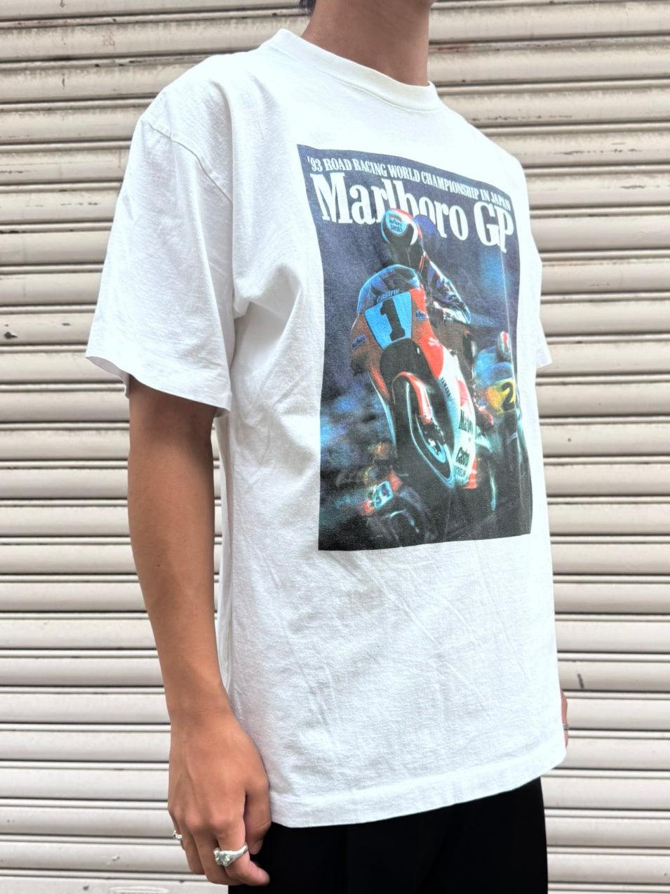 90's Marlboro「CHAMPIONSHIP IN JAPAN」企業Tシャツ
