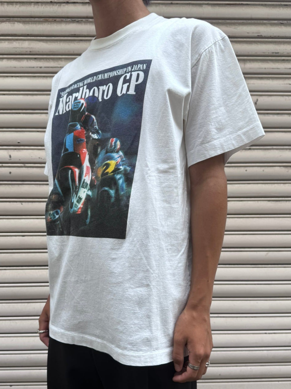 90's Marlboro「CHAMPIONSHIP IN JAPAN」企業Tシャツ