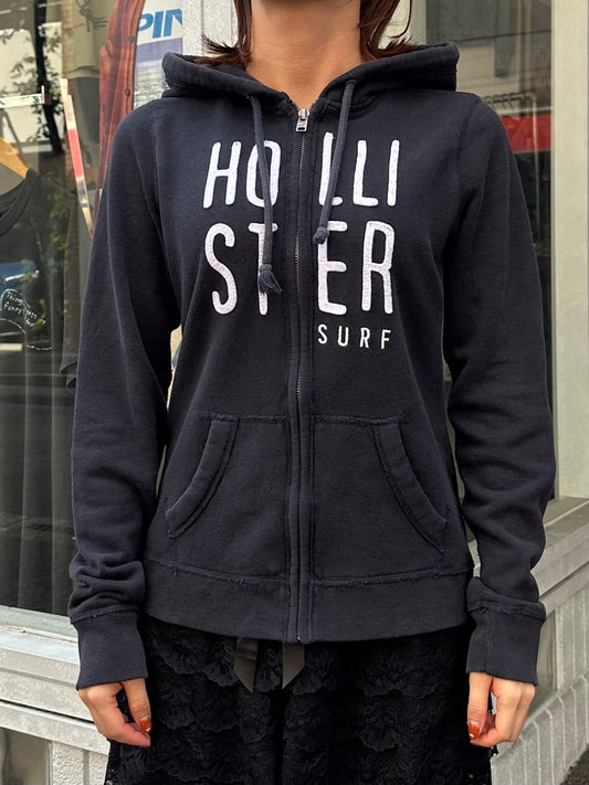 90's HOLLISTER ジップアップパーカー