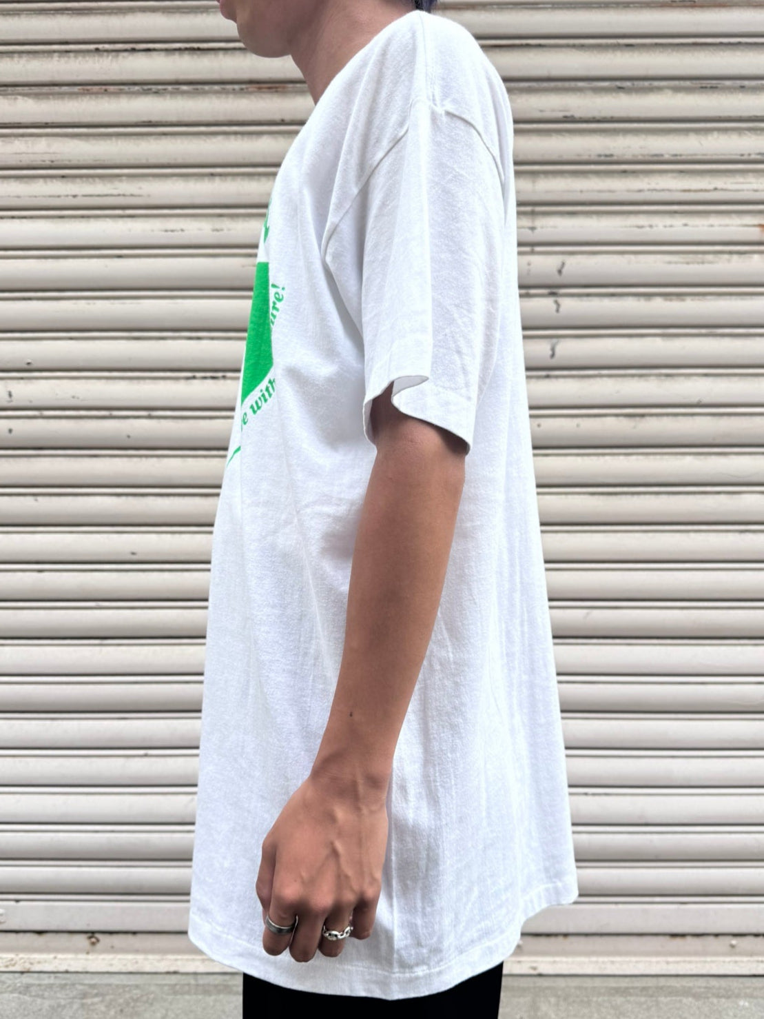 80's Newport「Alive with pleasure!」 USA製 企業Tシャツ