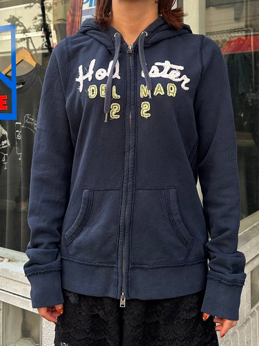 90's HOLLISTER ジップアップパーカー