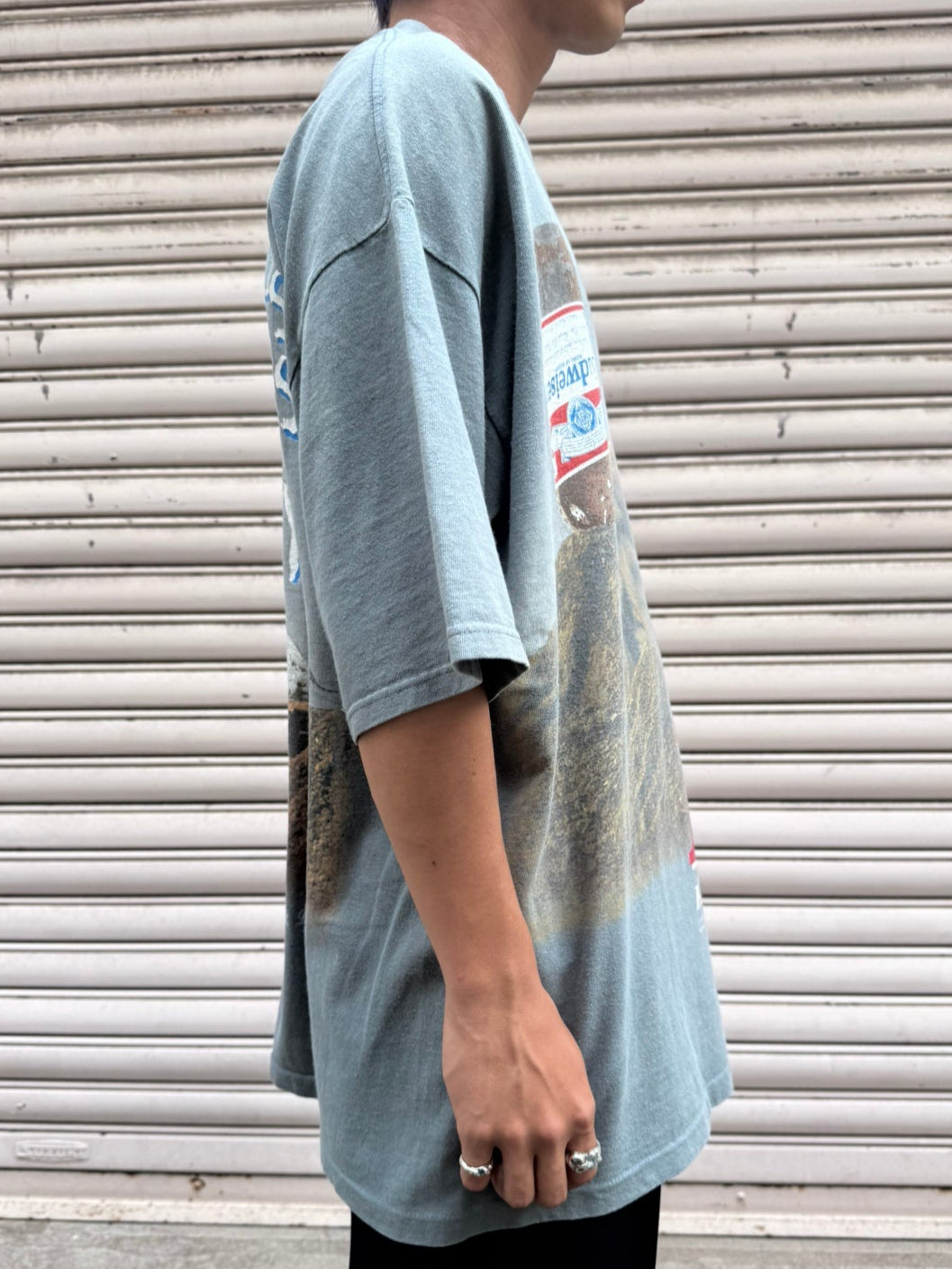 90's Budweiser 「アリクイ」USA製 企業Tシャツ