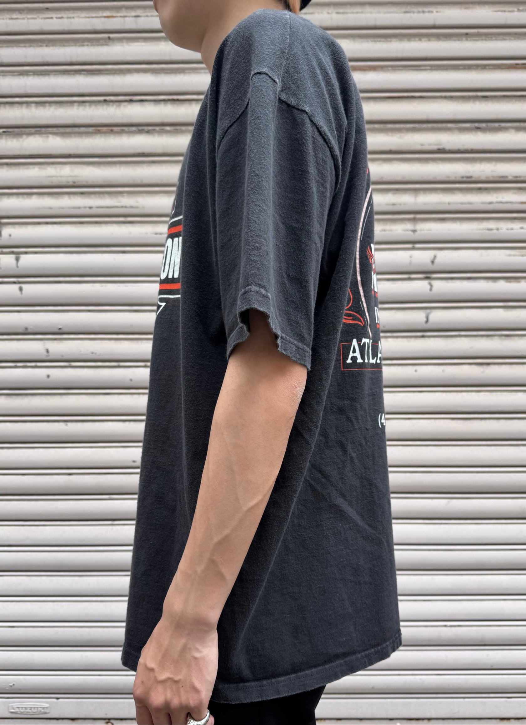 00's HARLEY-DAVIDSON「Ber&Shield」USA製 ハーレーTシャツ