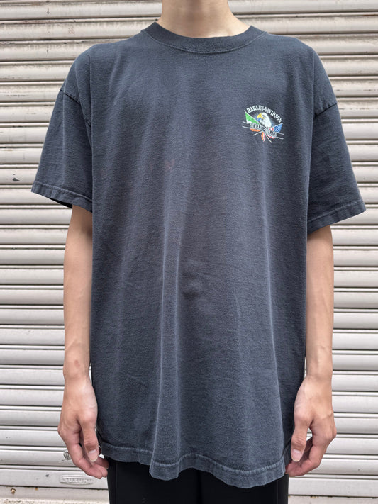 00's HARLEY-DAVIDSON「DUBLIN-IRELAND」USA製 ハーレーTシャツ