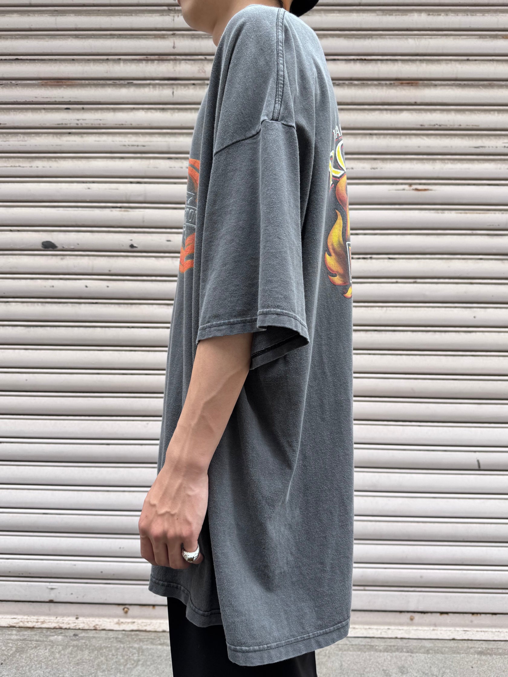 00's HARLEY-DAVIDSON「ROCKLIN CALIFORNIA」USA製 ハーレーTシャツ