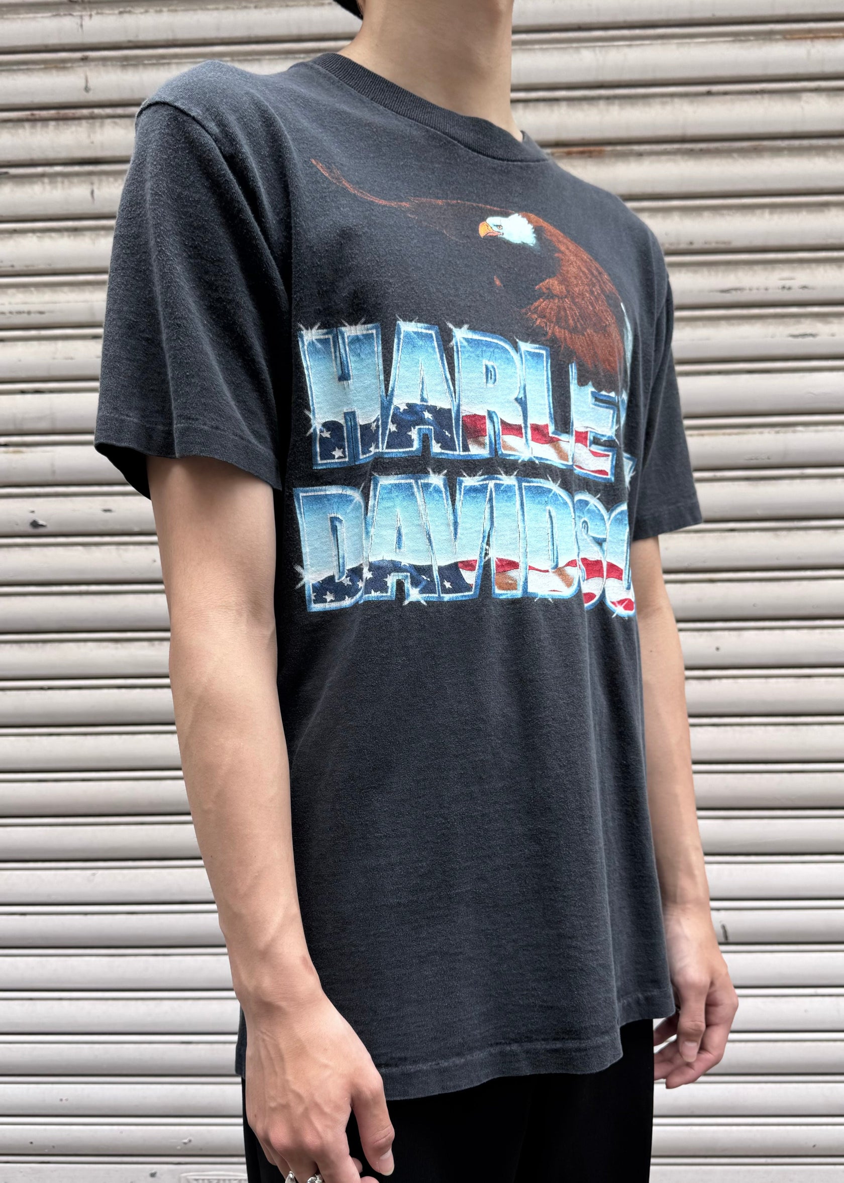 90's HARLEY-DAVIDSON「WEST COAST NAPLES, FL」USA製 ハーレーTシャツ