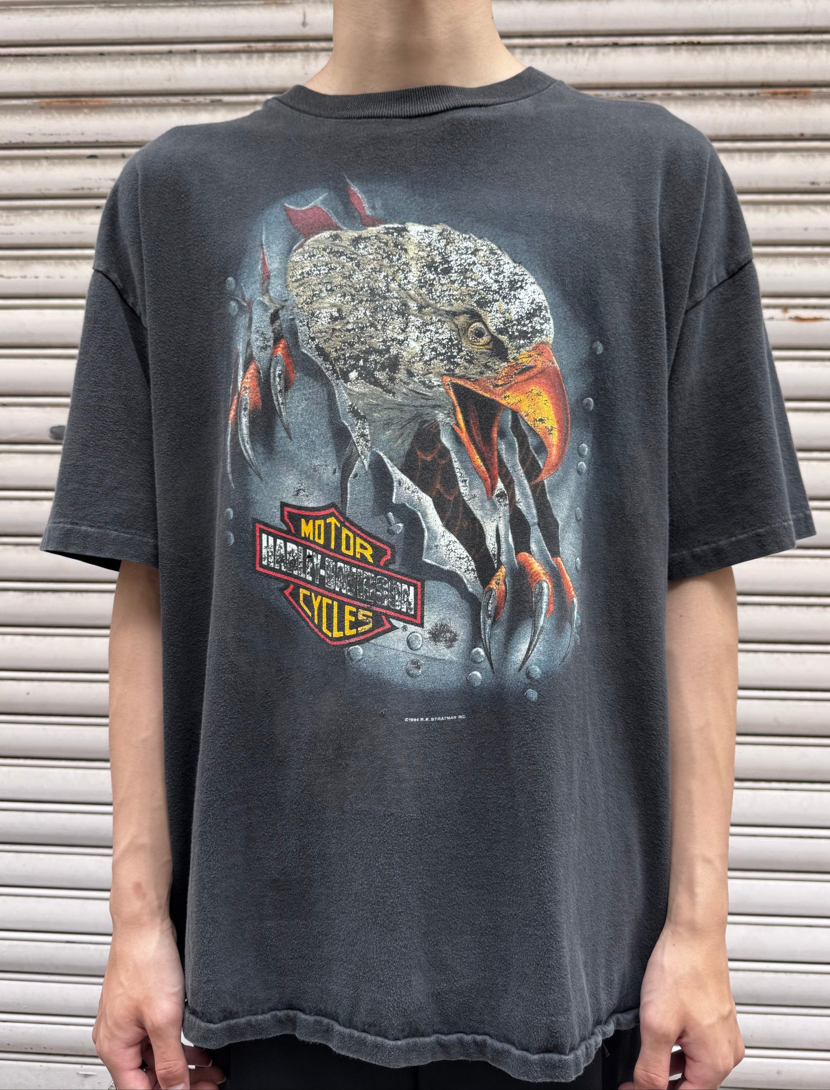 90's HARLEY-DAVIDSON「EAGLE」USA製 ハーレーTシャツ