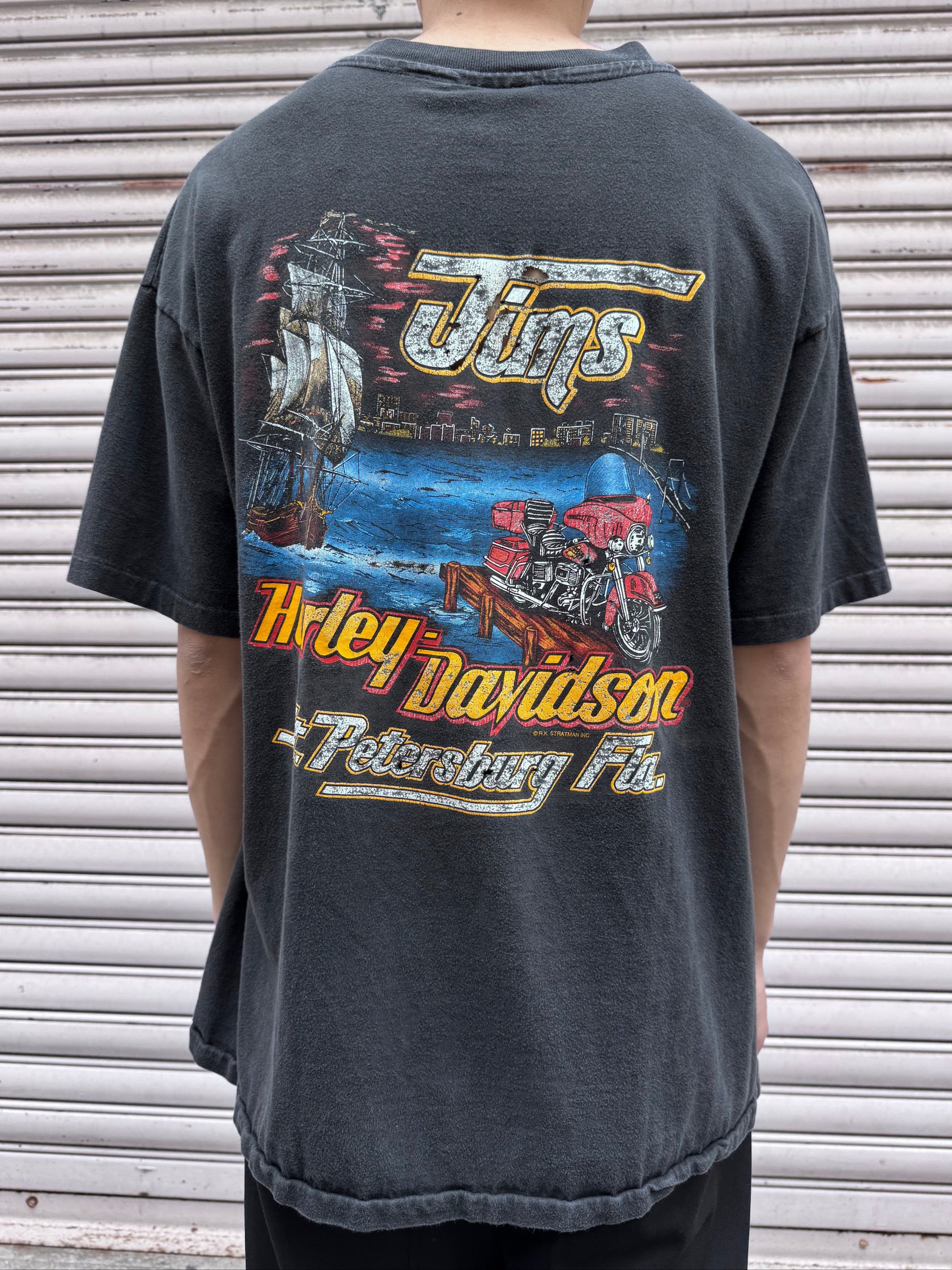 90's HARLEY-DAVIDSON「EAGLE」USA製 ハーレーTシャツ