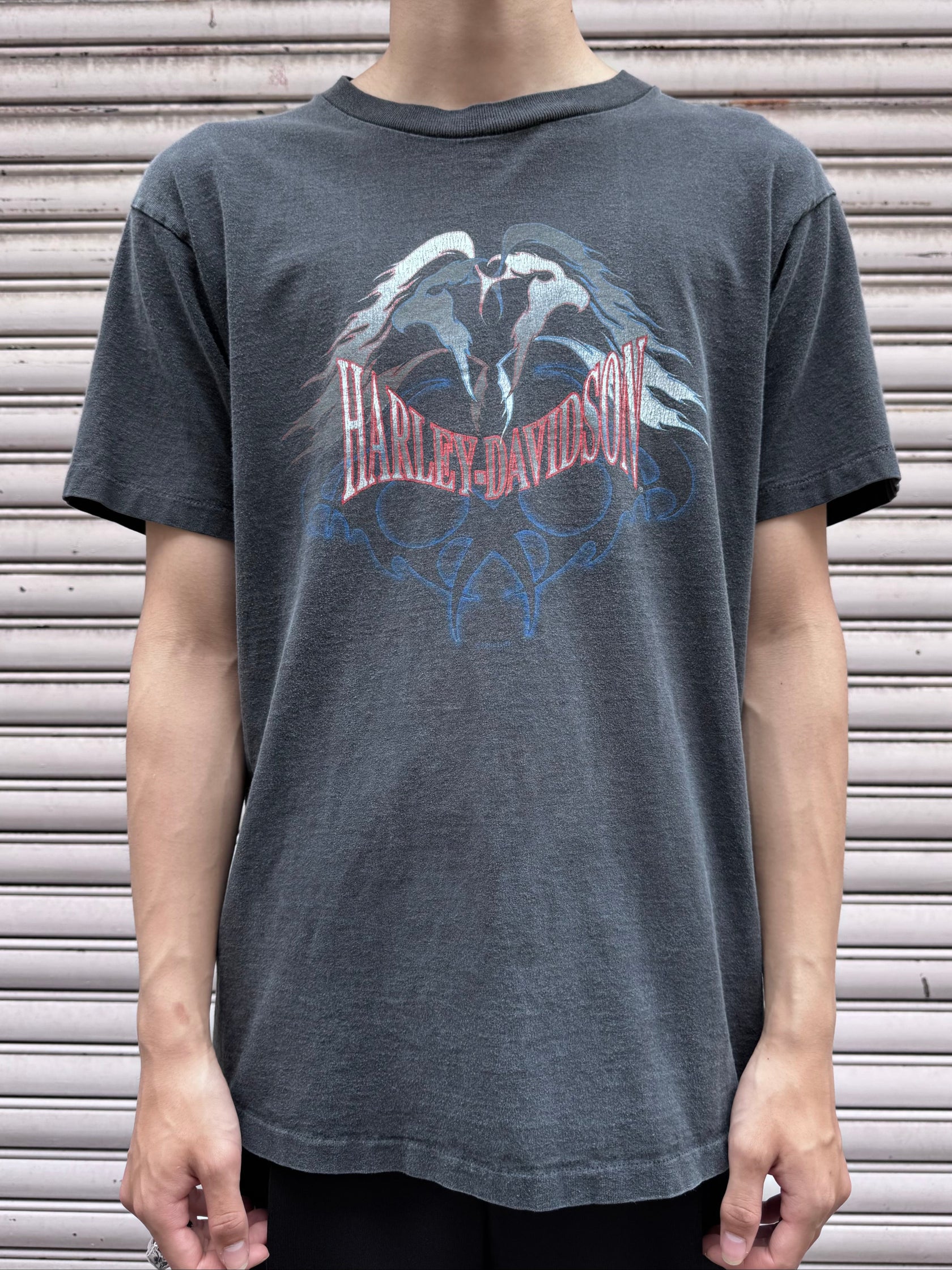 90's HARLEY-DAVIDSON「BELGRADE, MONTANA」USA製 ハーレーTシャツ