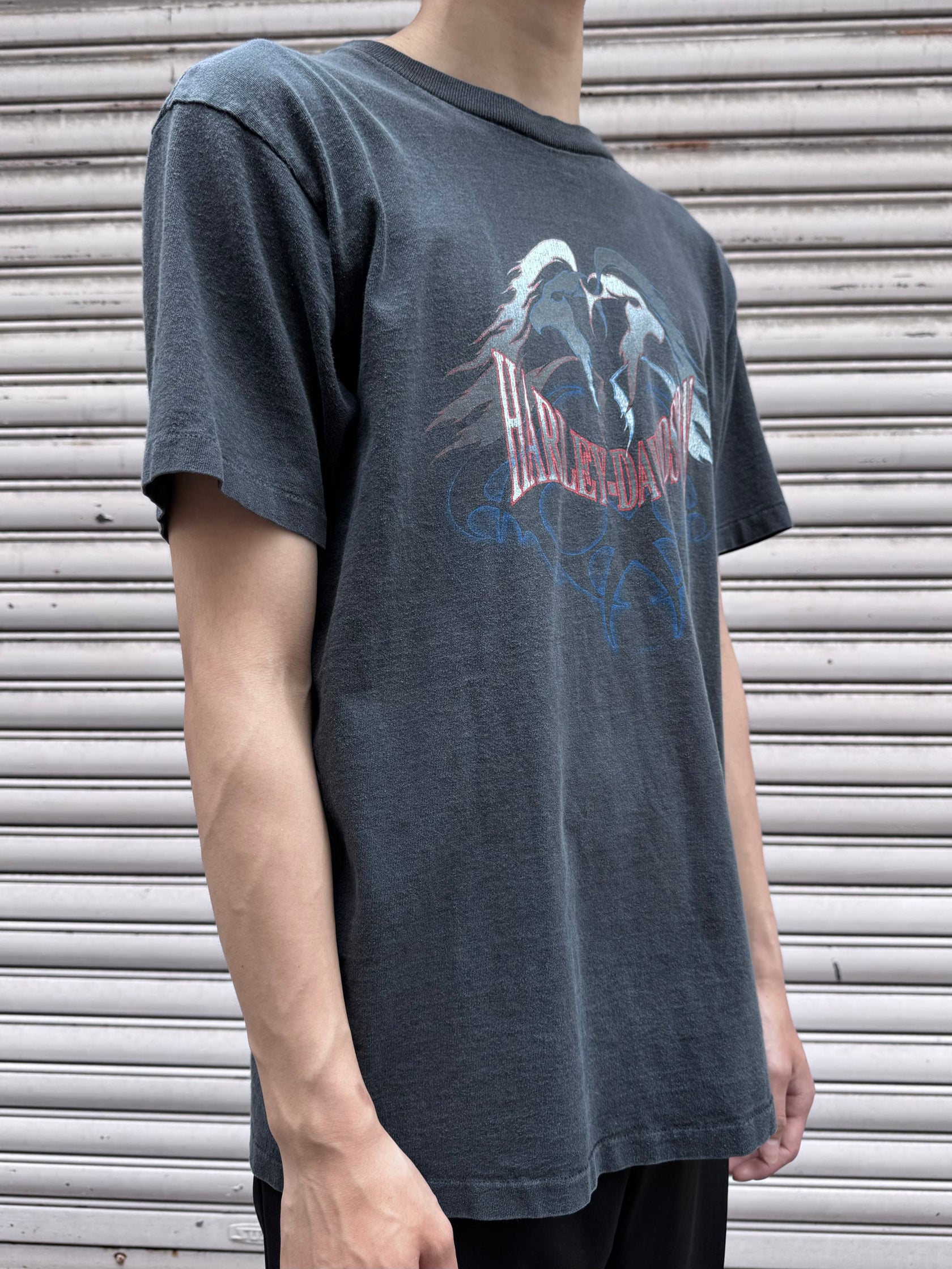 90's HARLEY-DAVIDSON「BELGRADE, MONTANA」USA製 ハーレーTシャツ