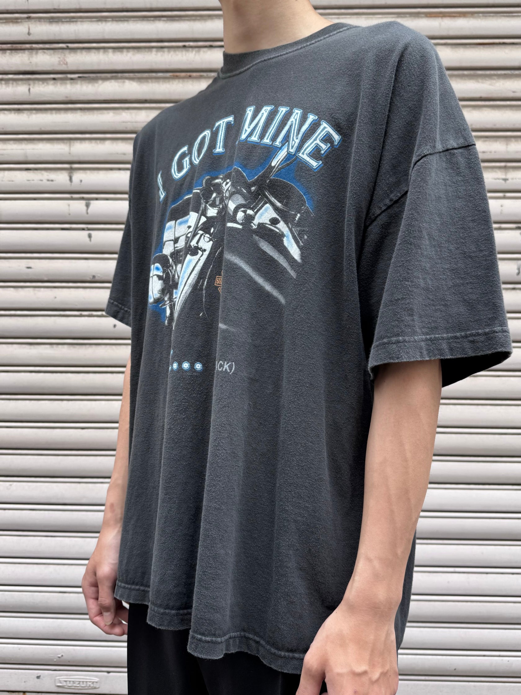 00's HARLEY-DAVIDSON「I GOT MINE at...」USA製 ハーレーTシャツ