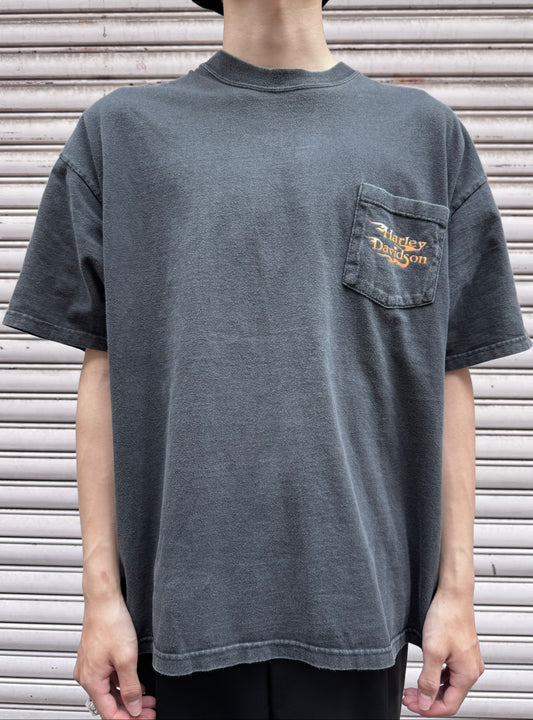 00's HARLEY-DAVIDSON 「THUNDER SHARON, PA」USA製 ハーレーTシャツ