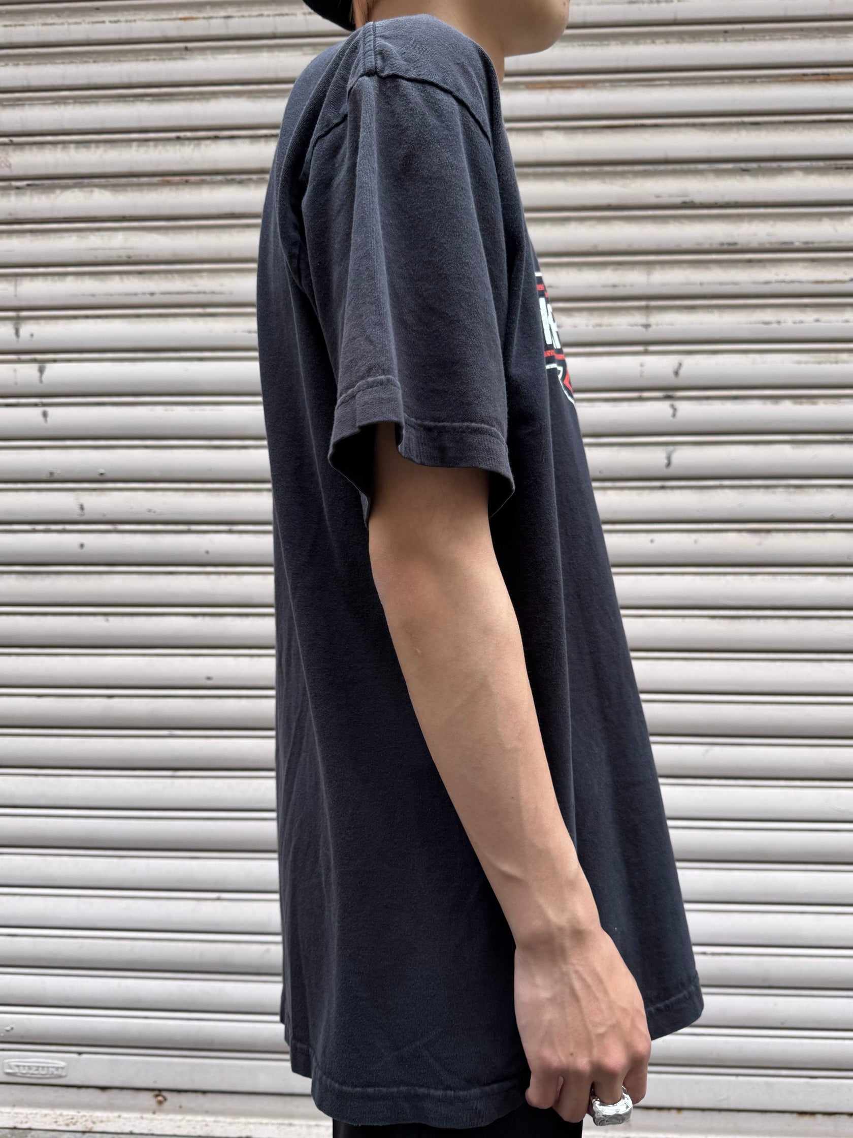 00's HARLEY-DAVIDSON「Ber&Shield」USA製 ハーレーTシャツ