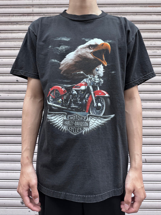 00's HARLEY-DAVIDSON「Eagle」USA製 ハーレーTシャツ