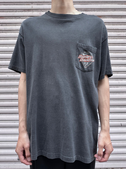90's HARLEY-DAVIDSON「ROCHESTE,N.Y.」USA製 ハーレーTシャツ