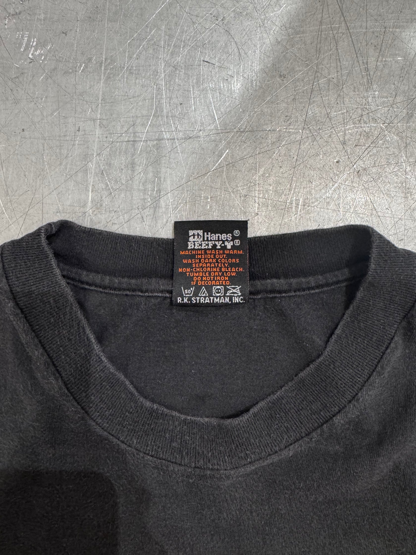 00's HARLEY-DAVIDSON「Ber&Shield」USA製 ハーレーTシャツ