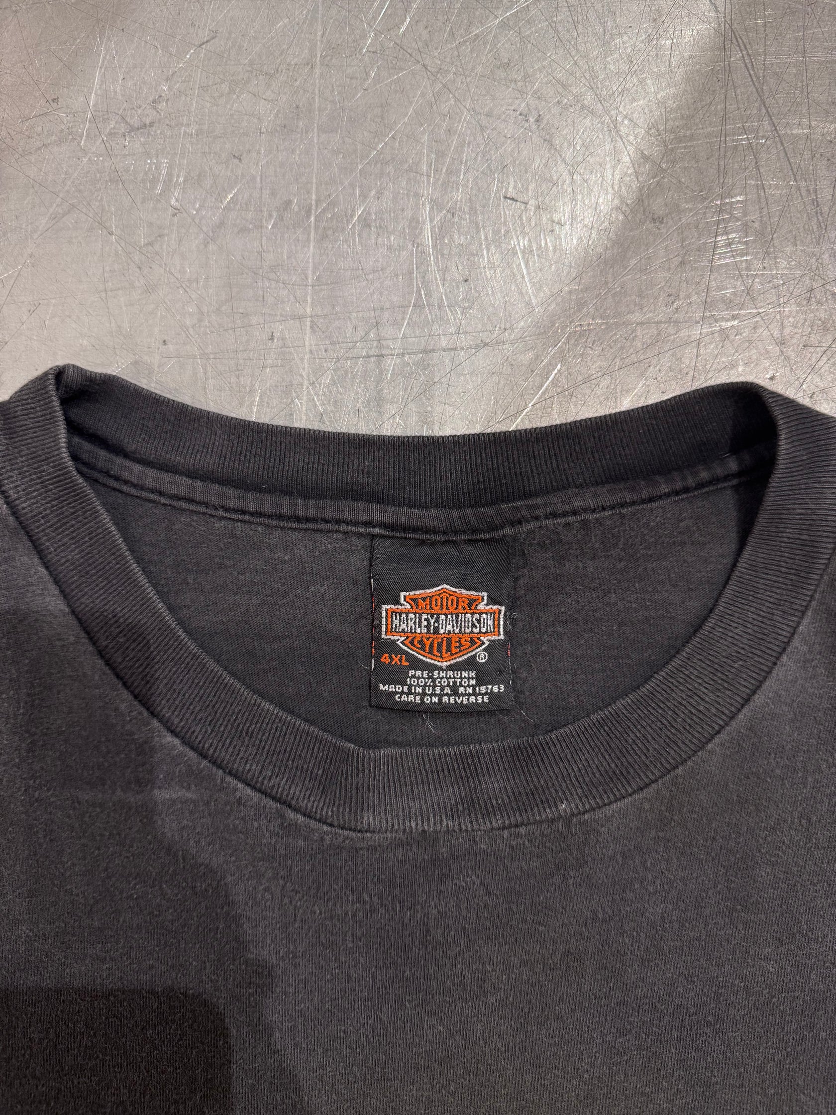 00's HARLEY-DAVIDSON「Warner Bros」USA製 ハーレーTシャツ