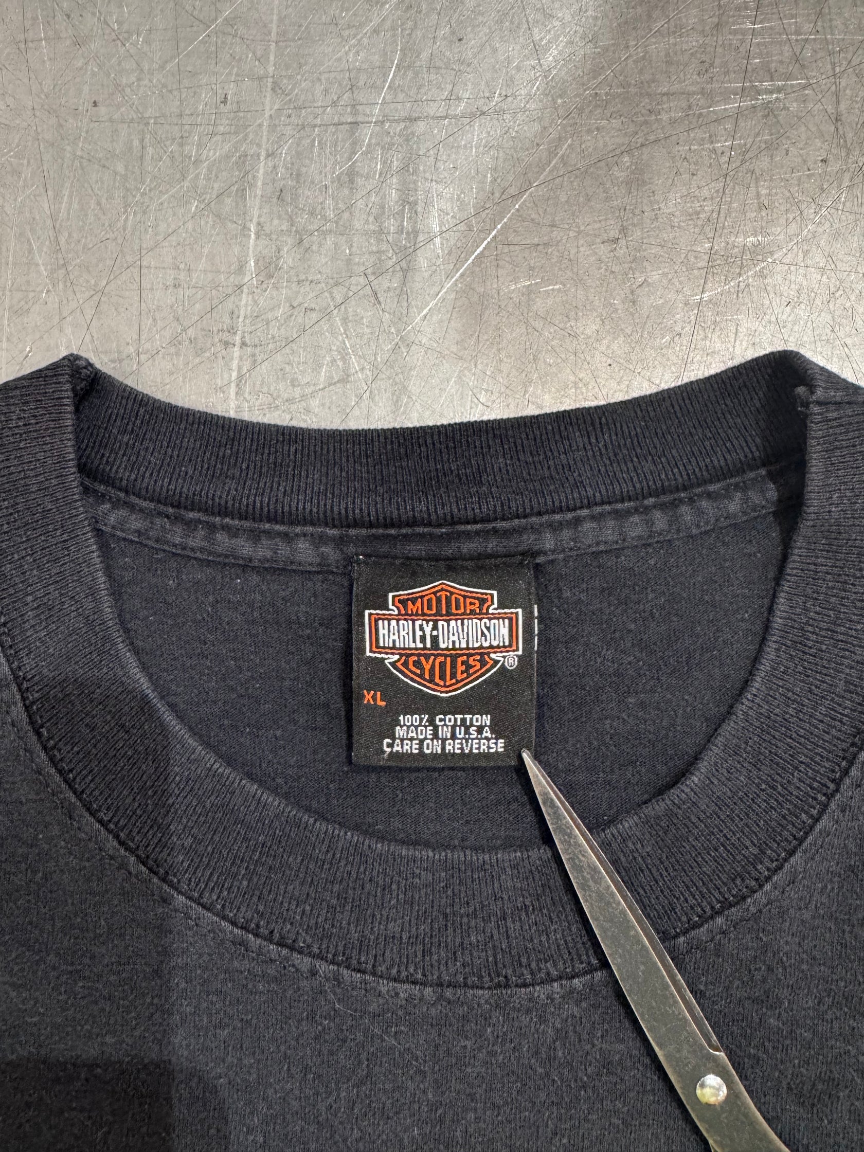 00's HARLEY-DAVIDSON「DUBLIN-IRELAND」USA製 ハーレーTシャツ