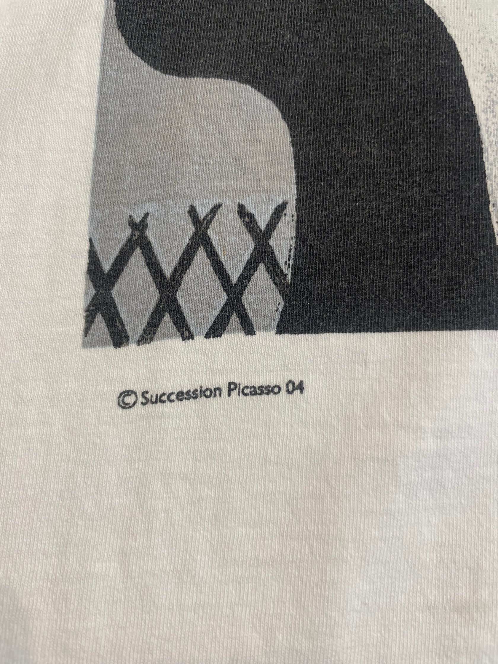 00's PABLO PICASO「Seated Woman」アートTシャツ