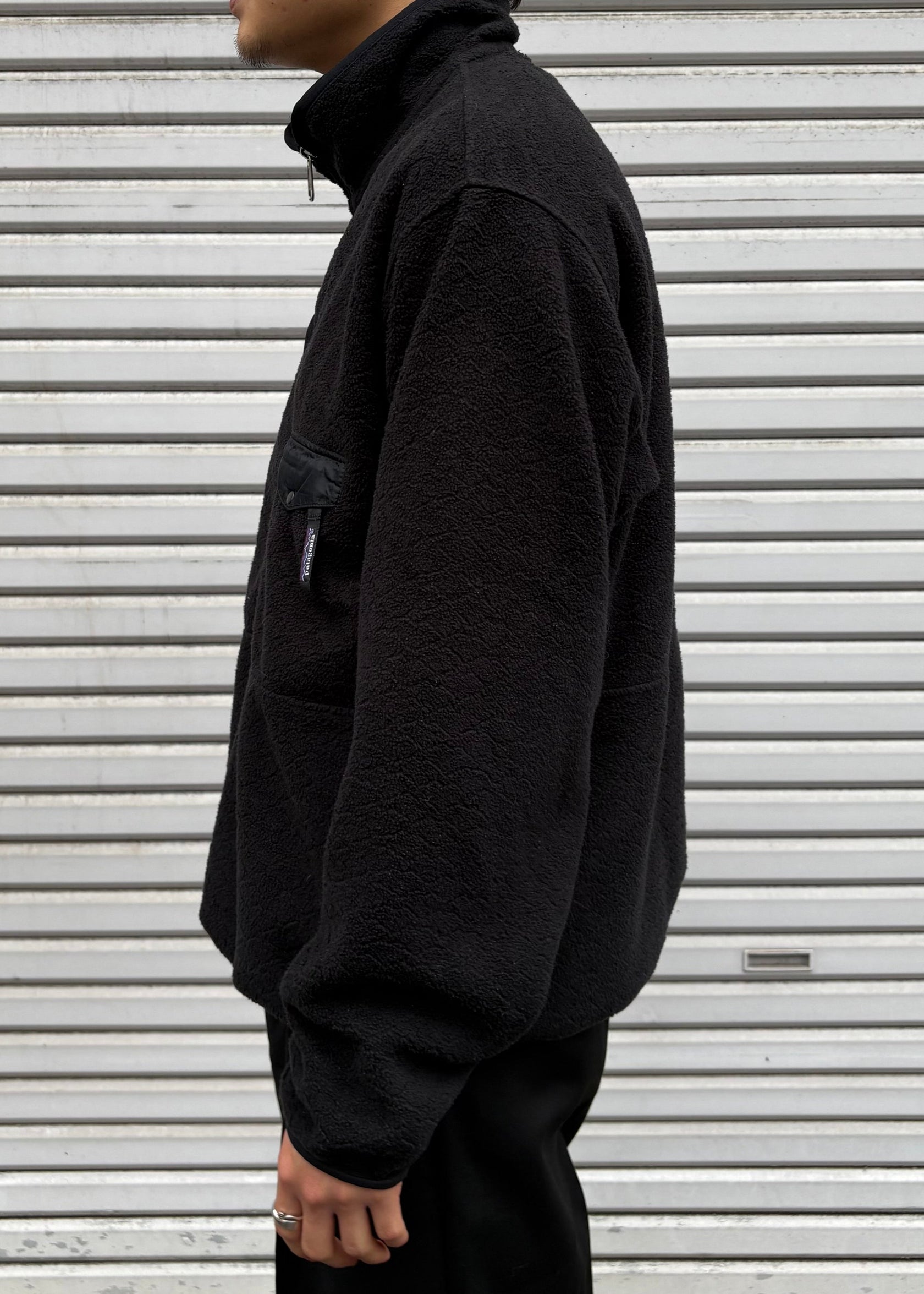 00's PATAGONIA「HalfZip Fleese Pullover」USA製 フリースジャケット