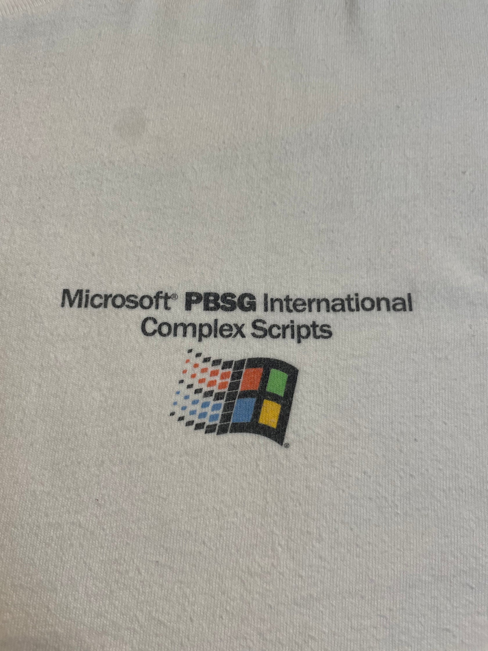 00's「Microsoft」USA製 企業Tシャツ