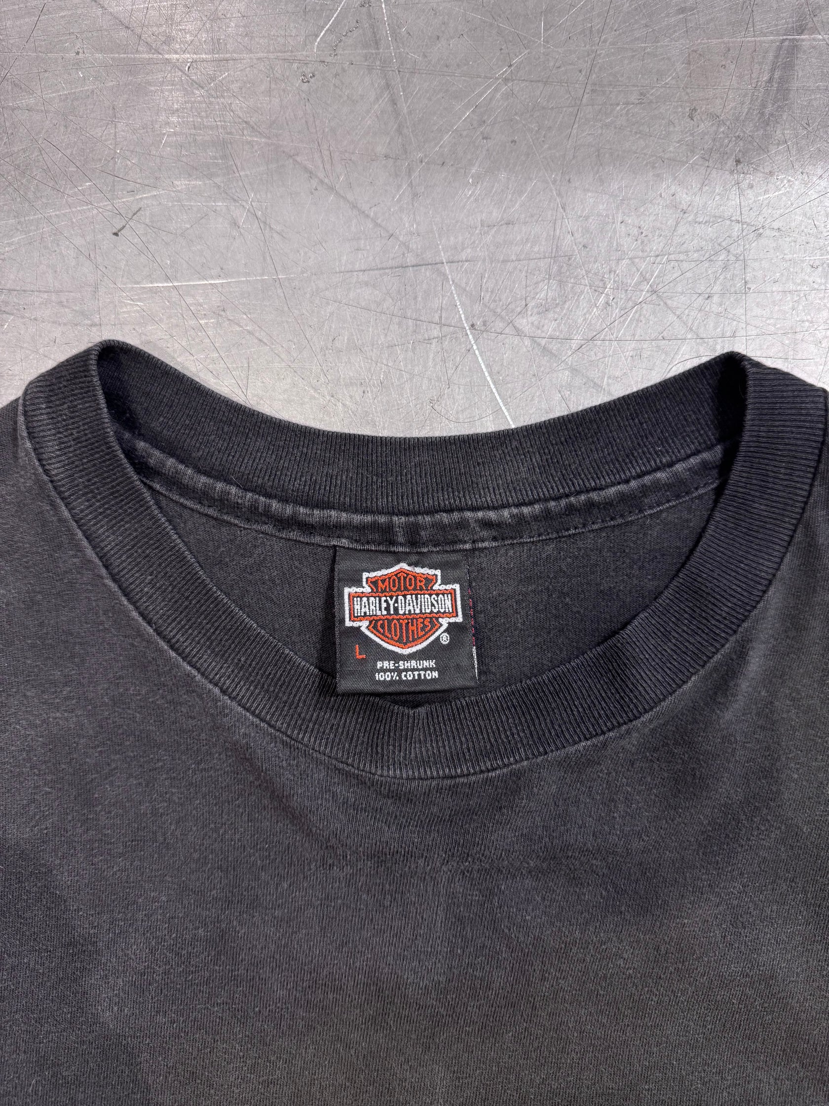 90's HARLEY-DAVIDSON「ROCHESTE,N.Y.」USA製 ハーレーTシャツ
