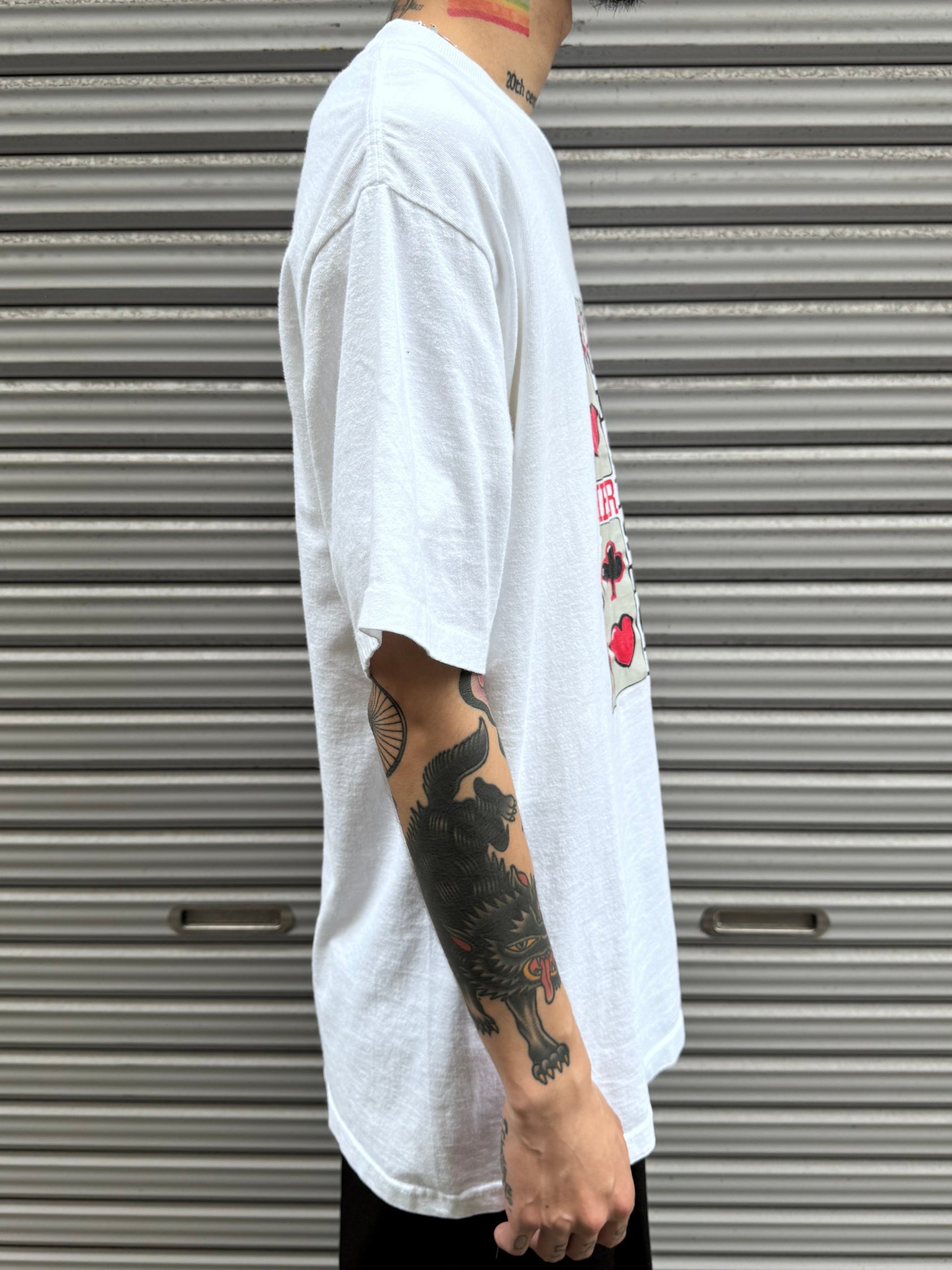 90’s「HORSESHOE」USA製 ホワイトTシャツ