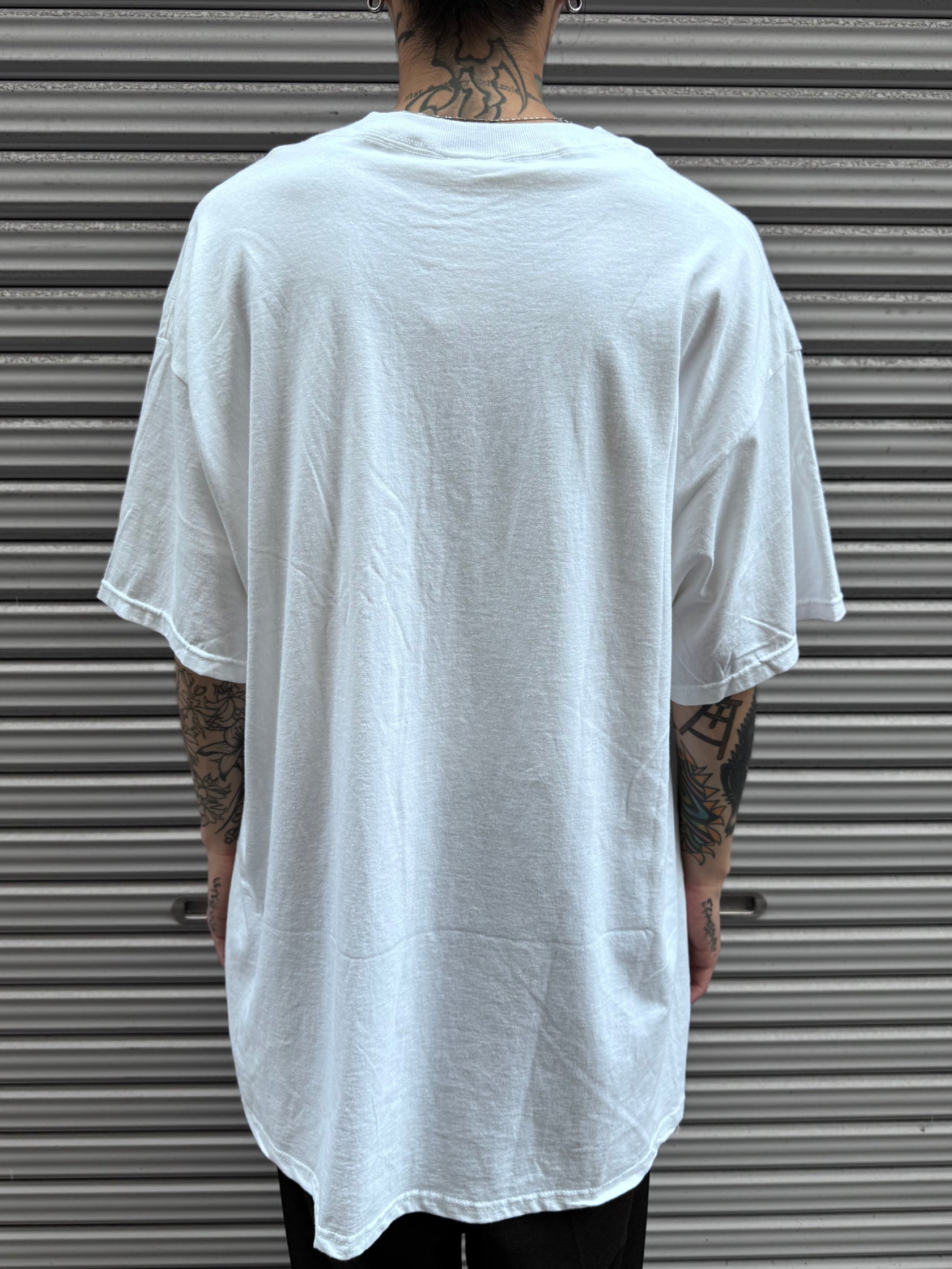 90’s~00’s 「fetish」 USA製 ホワイトTシャツ