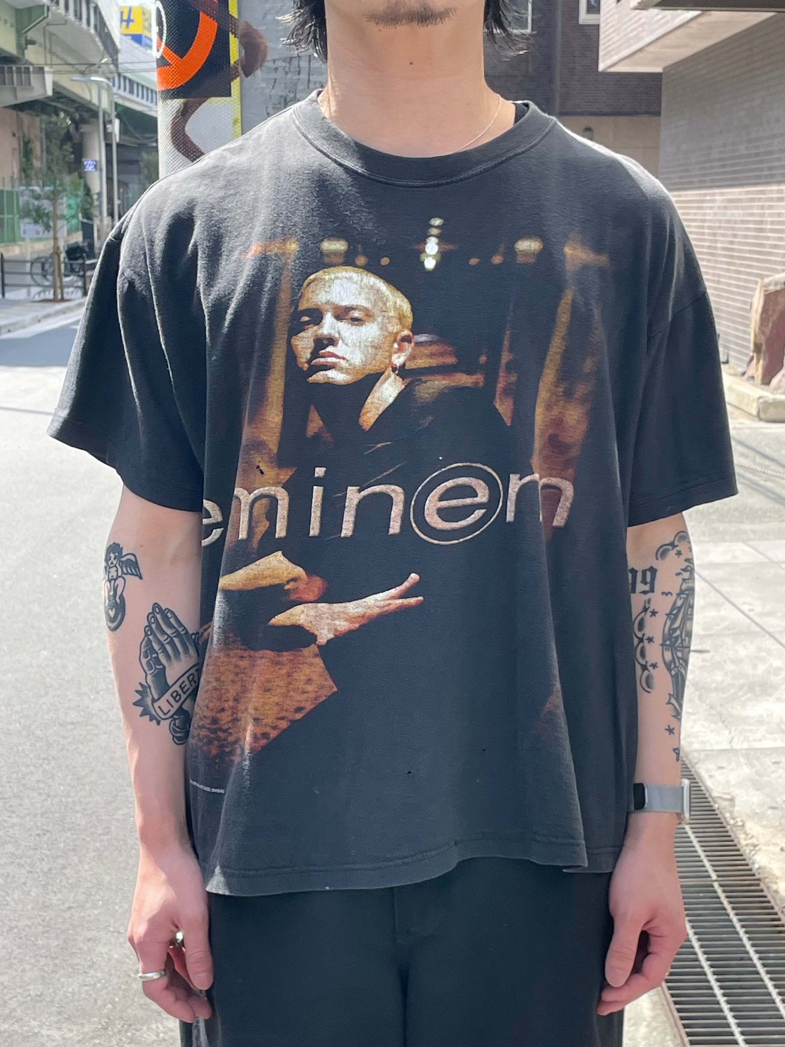 00's EMINEM「The Eminem Show」ヒップホップアーティストTシャツ 00's EMINEM「The Eminem Show」ヒップホップアーティストTシャツ