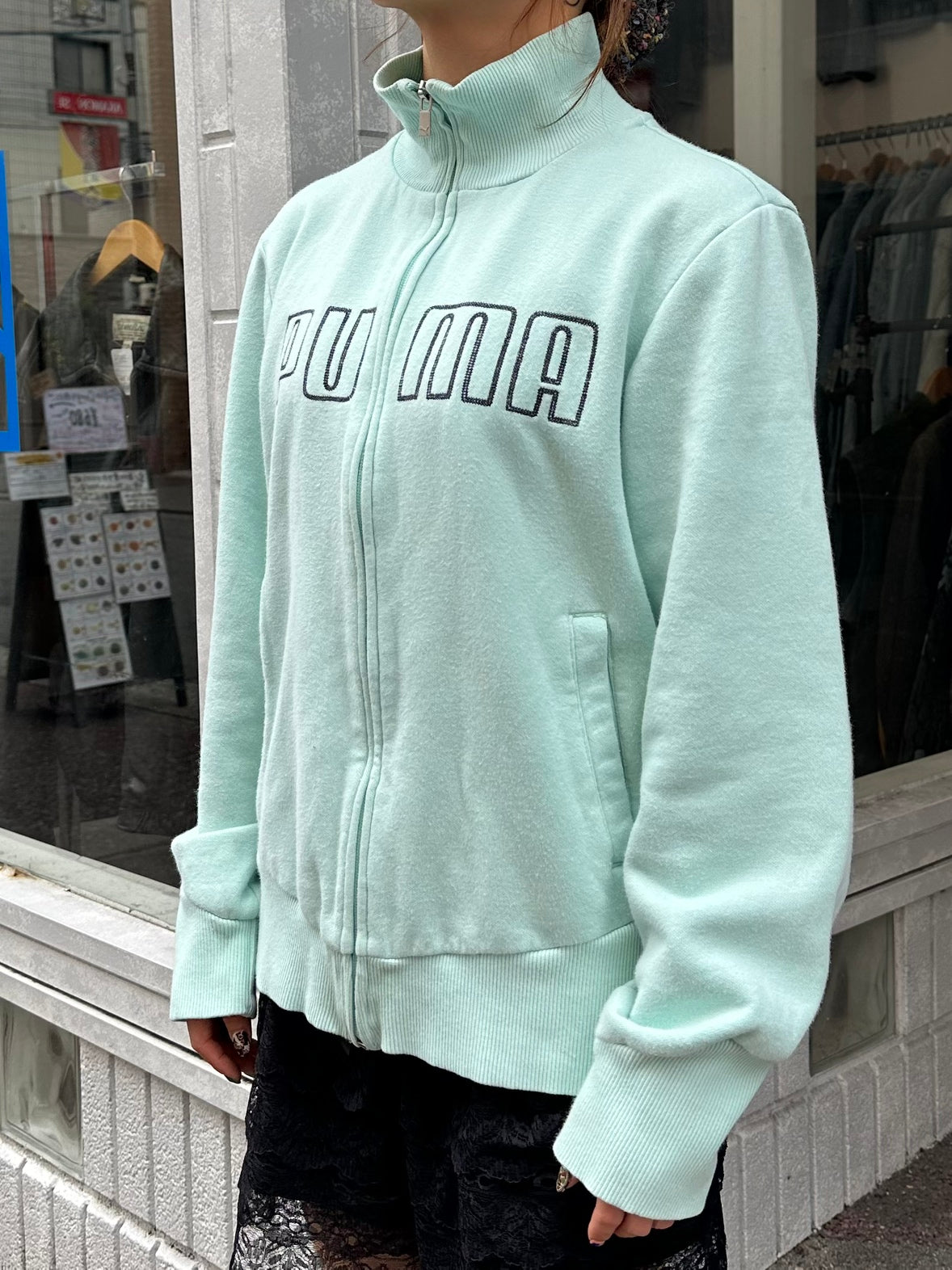 00's PUMA「MINT GREEN」トラックジャケット