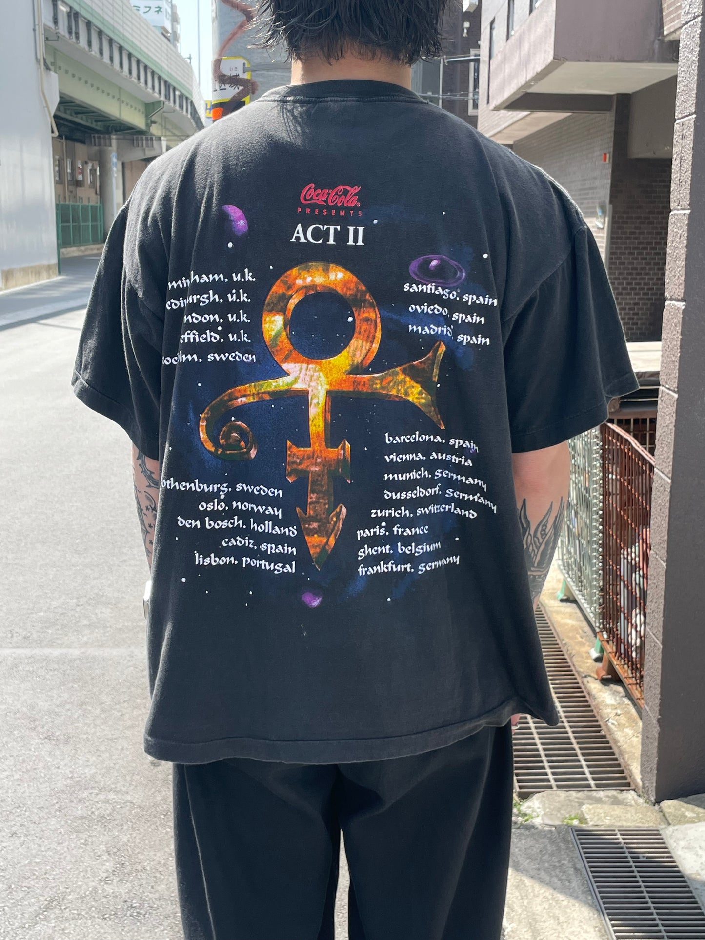 90's PRINCE AND THE NEW POWER GENERATION「Coca-Cola Presents ACT II」ツアーTシャツ