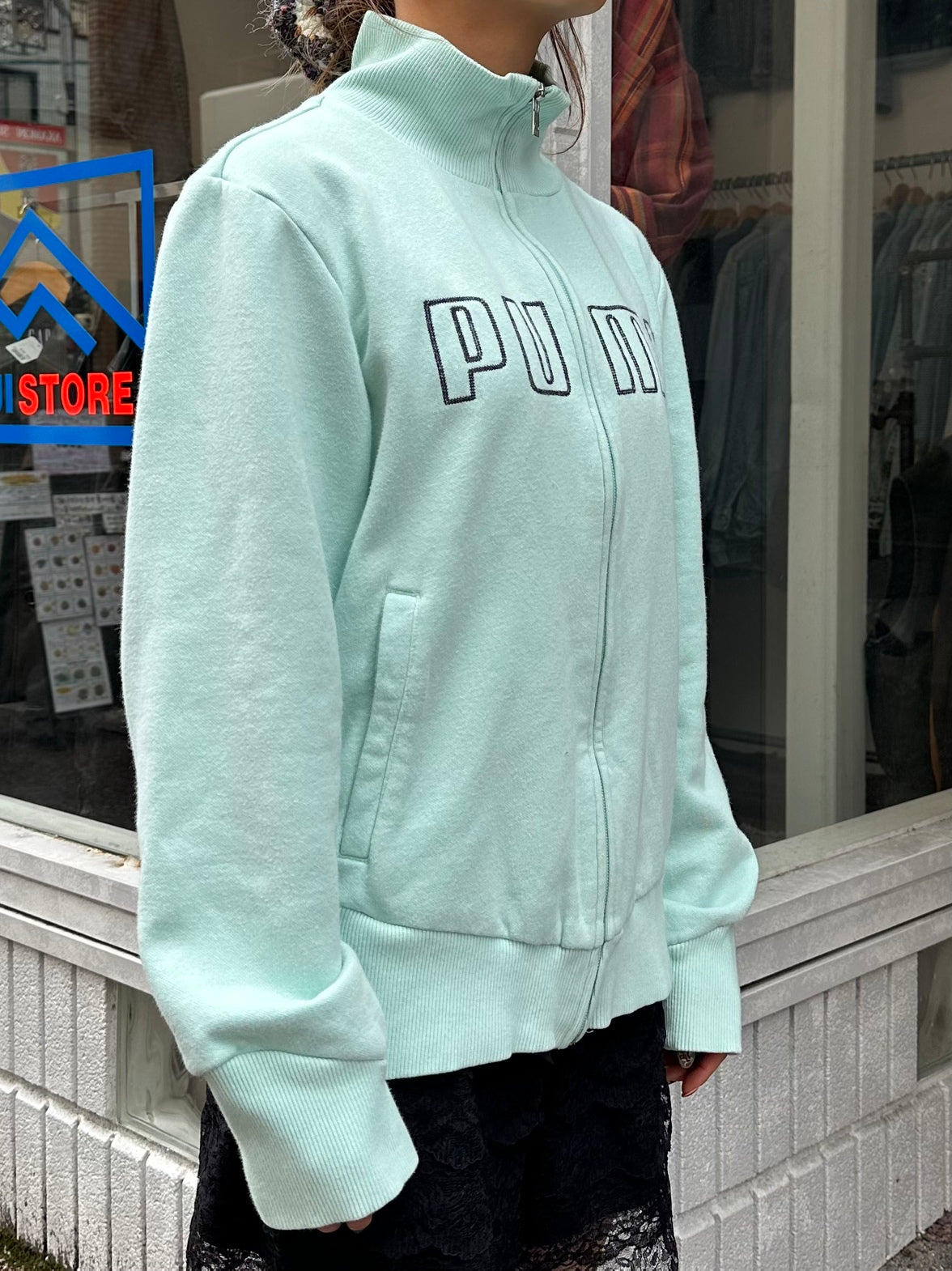 00's PUMA「MINT GREEN」トラックジャケット