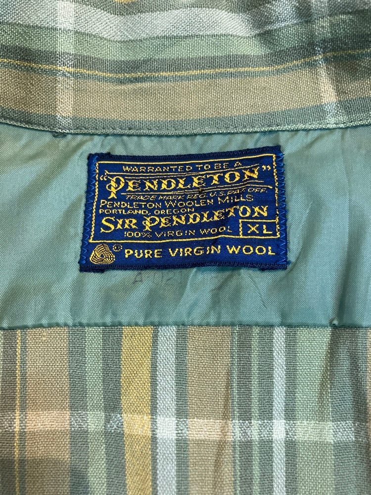 70's PENDLETON「SIR PENDLETON」USA製 ウールシャツ