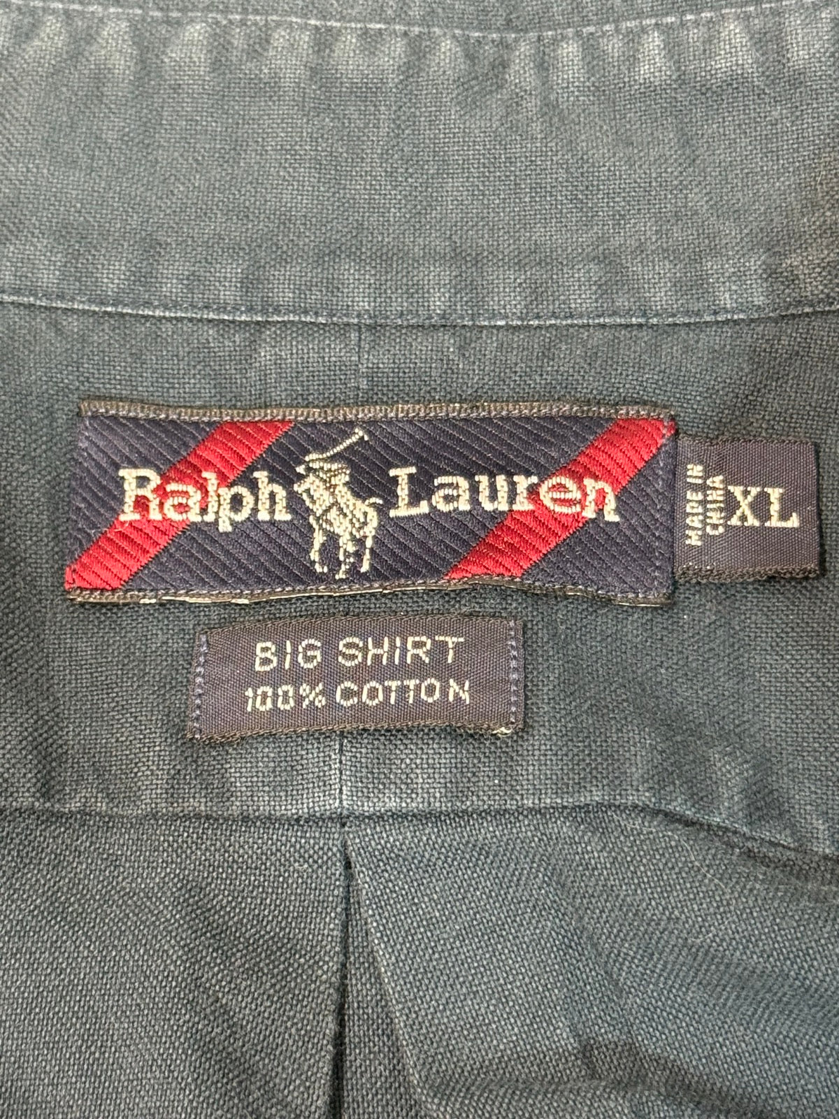 90's Ralgh Lauren「BIG SHIRT」ボタンダウンシャツ