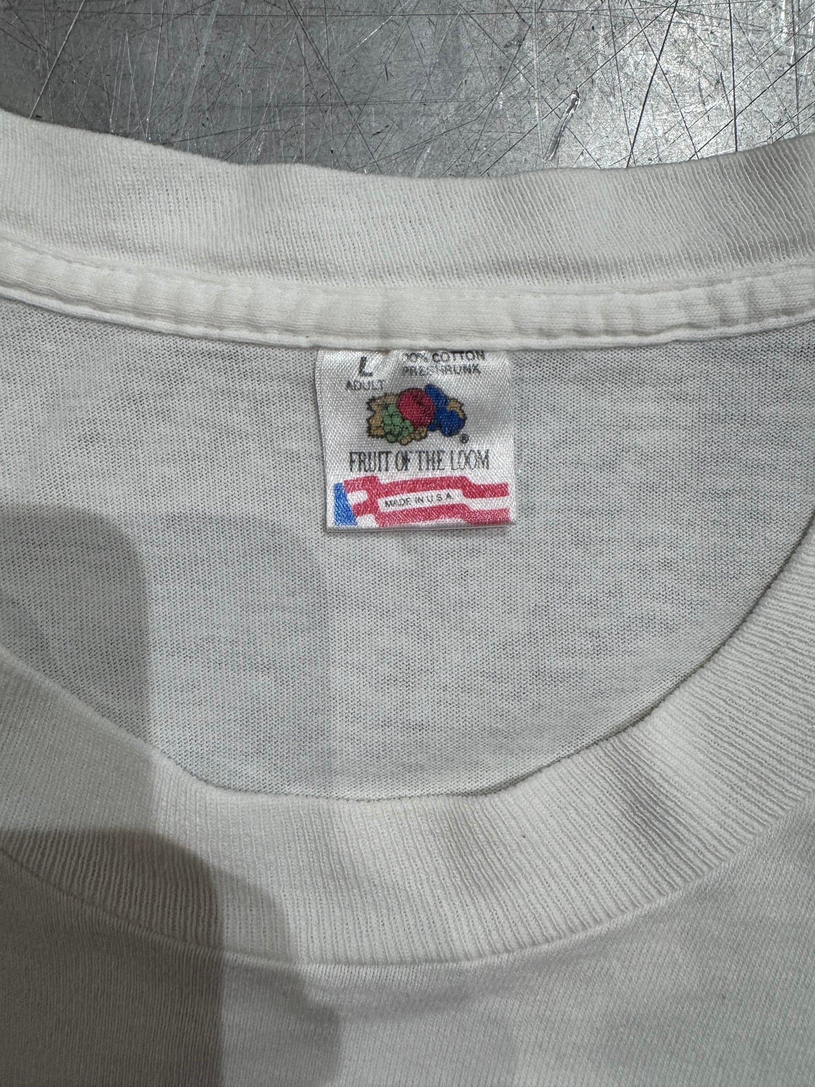 90’s THE QUAKER OATS COMPANY 「QUISP」USA製 ホワイトTシャツ