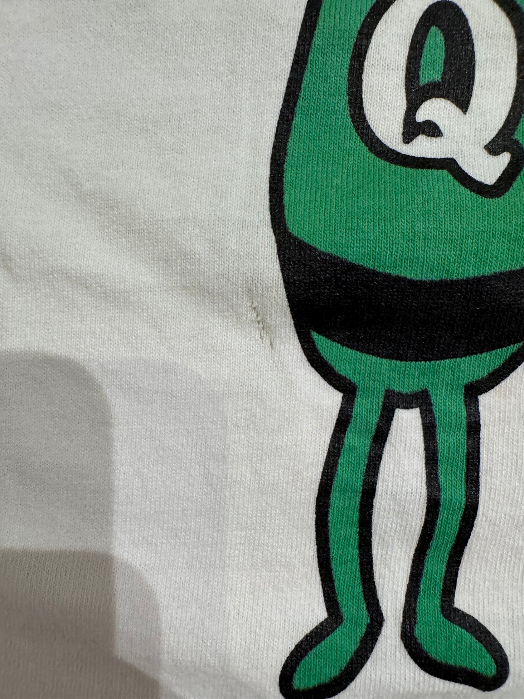 90’s THE QUAKER OATS COMPANY 「QUISP」USA製 ホワイトTシャツ