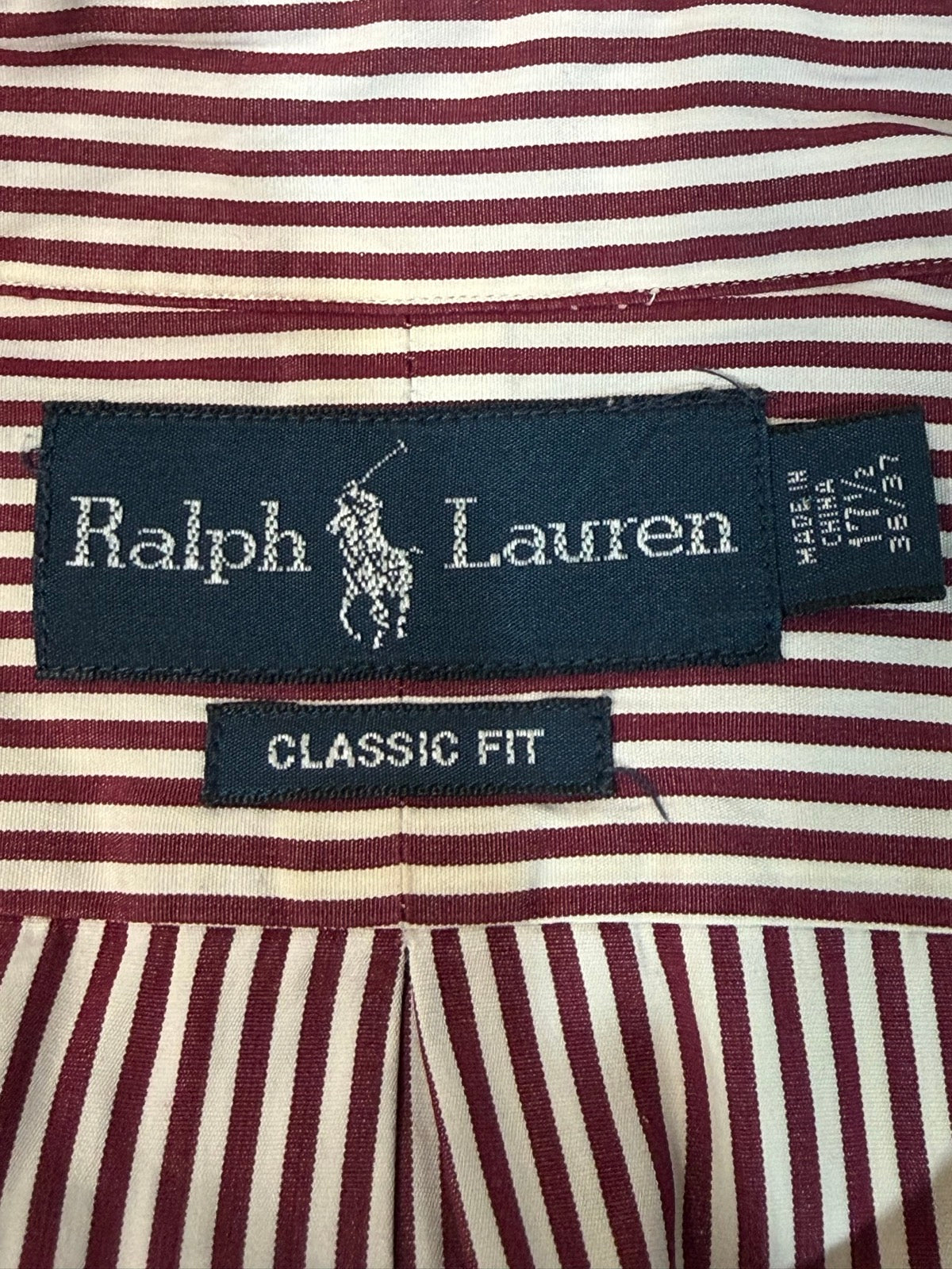 00's Ralph Lauren「classic fit」ストラップシャツ