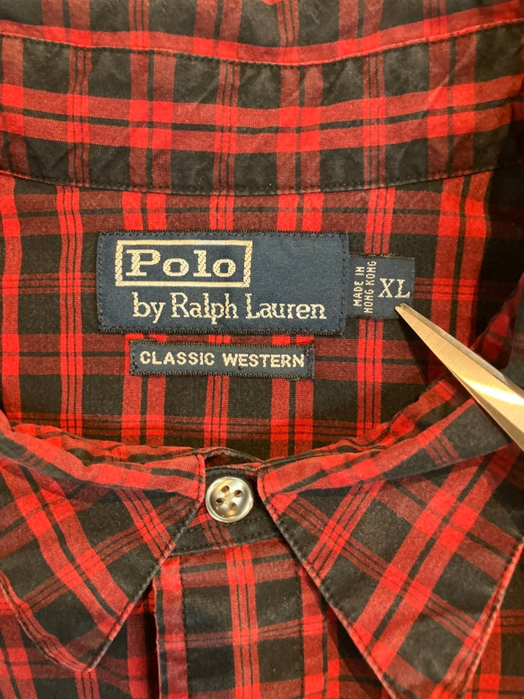 90's RALPH LAUREN 「CLASSIC WESTERN」ウエスタンシャツ