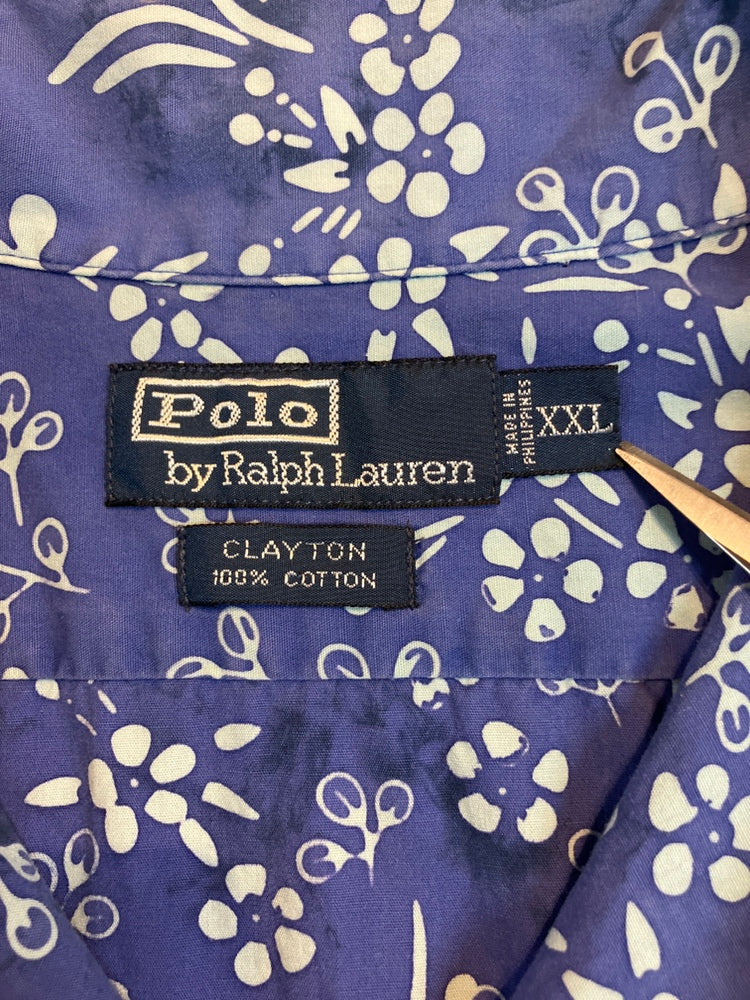 90's~00's RALPH LAUREN 「CLAYTON」オープンカラーシャツ