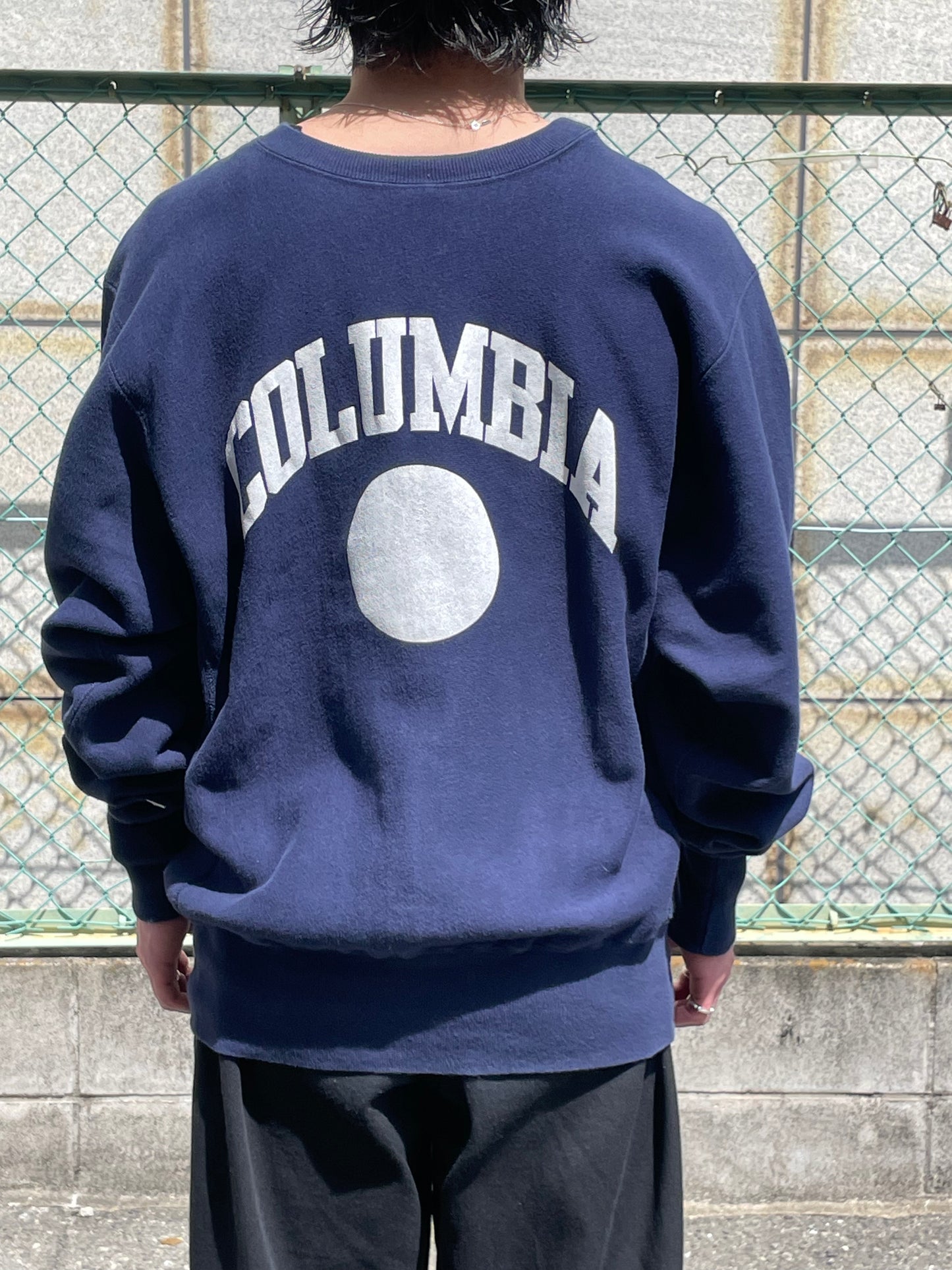 90's CHAMPION 「COLUMBIA」Reverse Weave USA製 カレッジスウェット