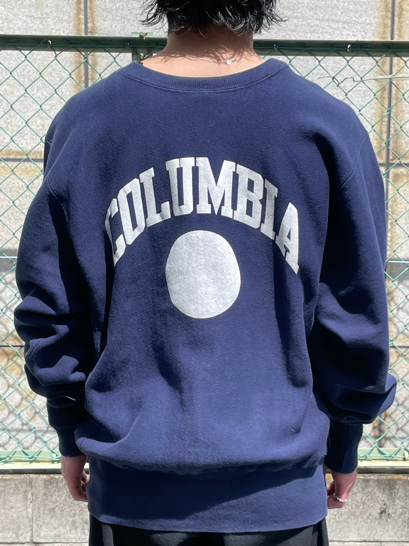 90's CHAMPION 「COLUMBIA」Reverse Weave USA製 カレッジスウェット
