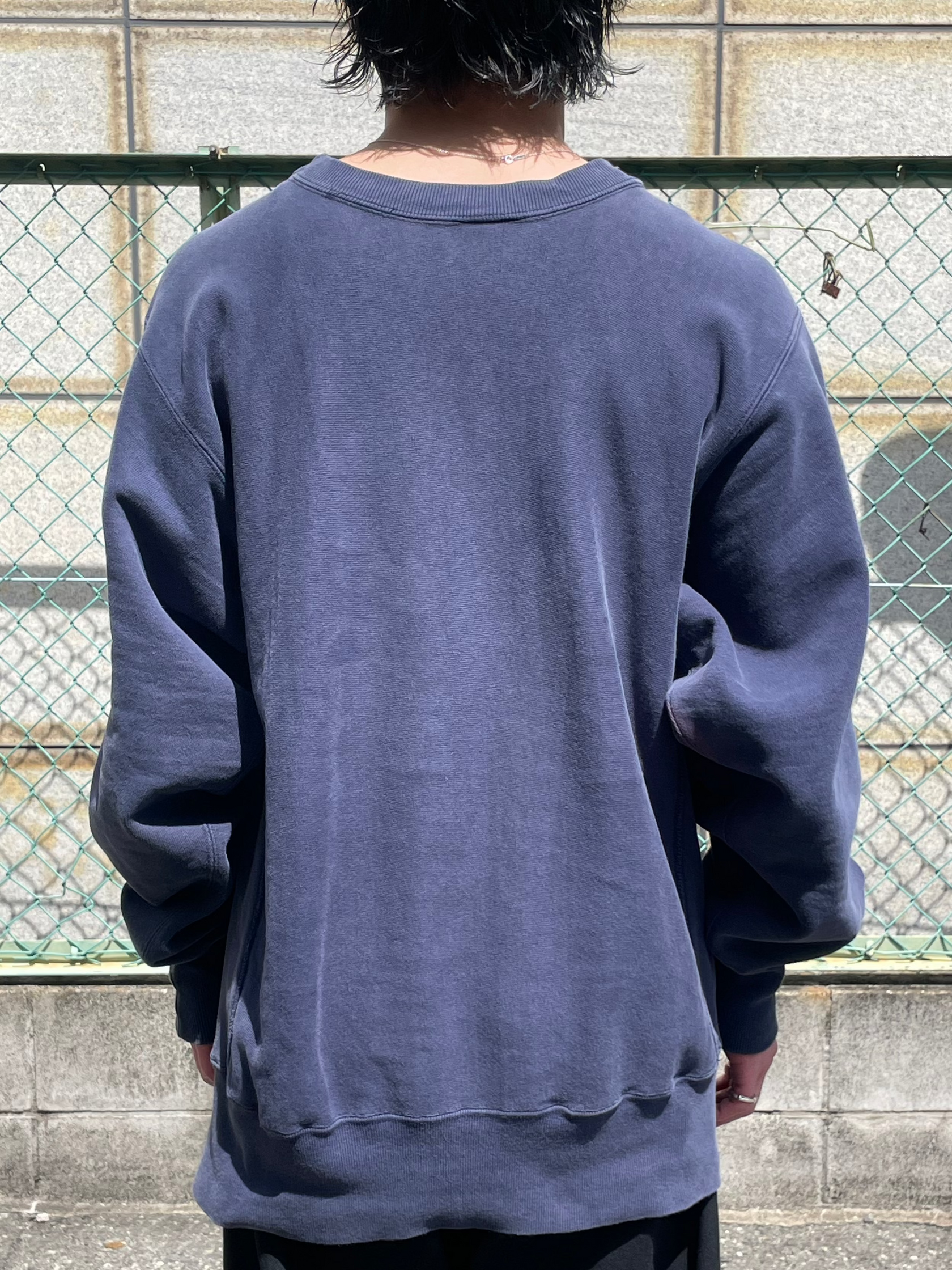 80's CHAMPION「ワンポイント」Reverse Weave USA製 カレッジスウェット