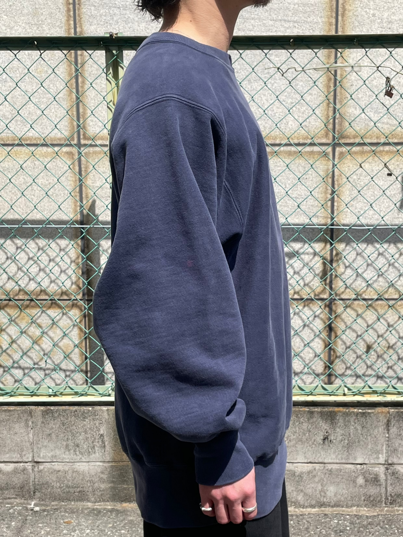80's CHAMPION「ワンポイント」Reverse Weave USA製 カレッジスウェット