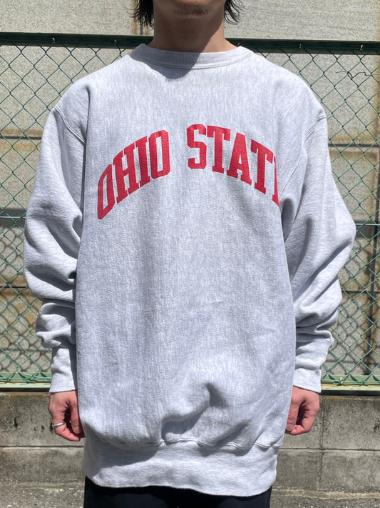90's CHAMPION「OHIO STATE」Reverse Weave USA製 カレッジスウェット