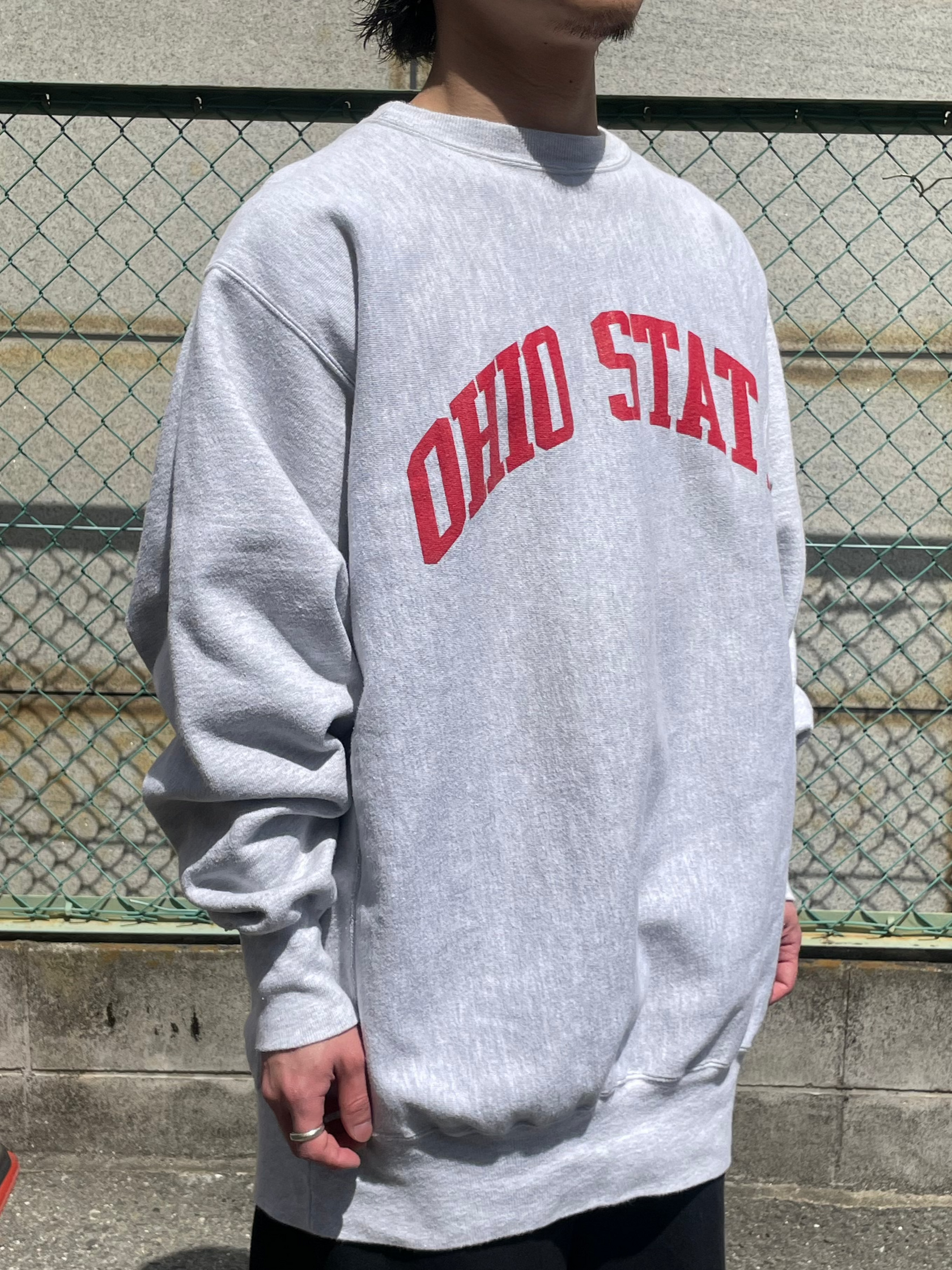 90's CHAMPION「OHIO STATE」Reverse Weave USA製 カレッジスウェット
