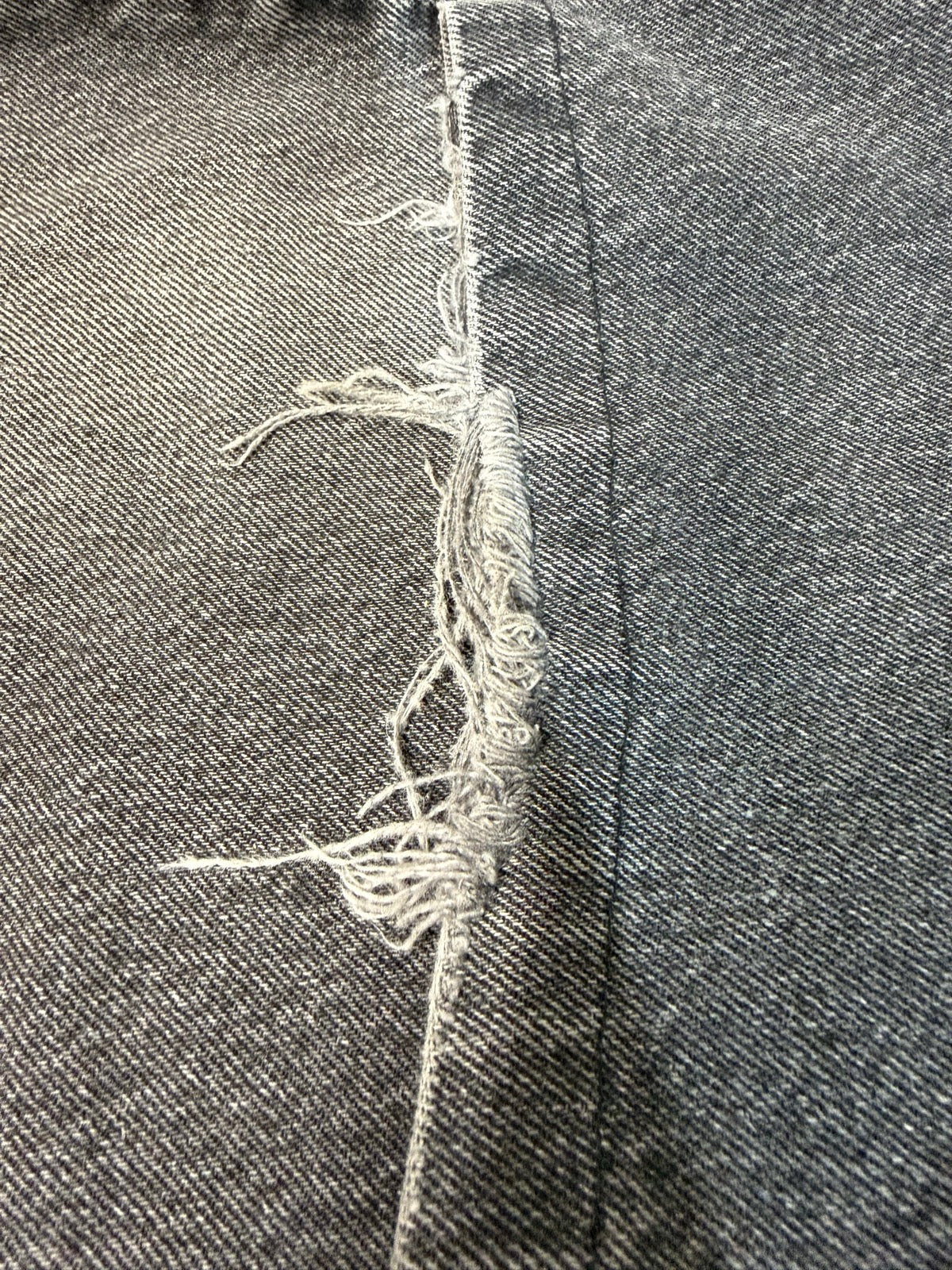 90's Levi's「Silver tab」ブラックデニムパンツ