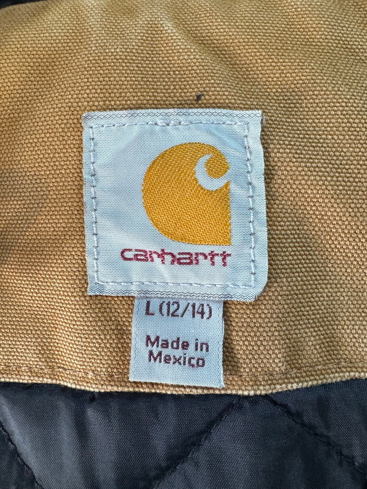 00's CARHARTT「104053-BRN」アクティブジャケット 写真