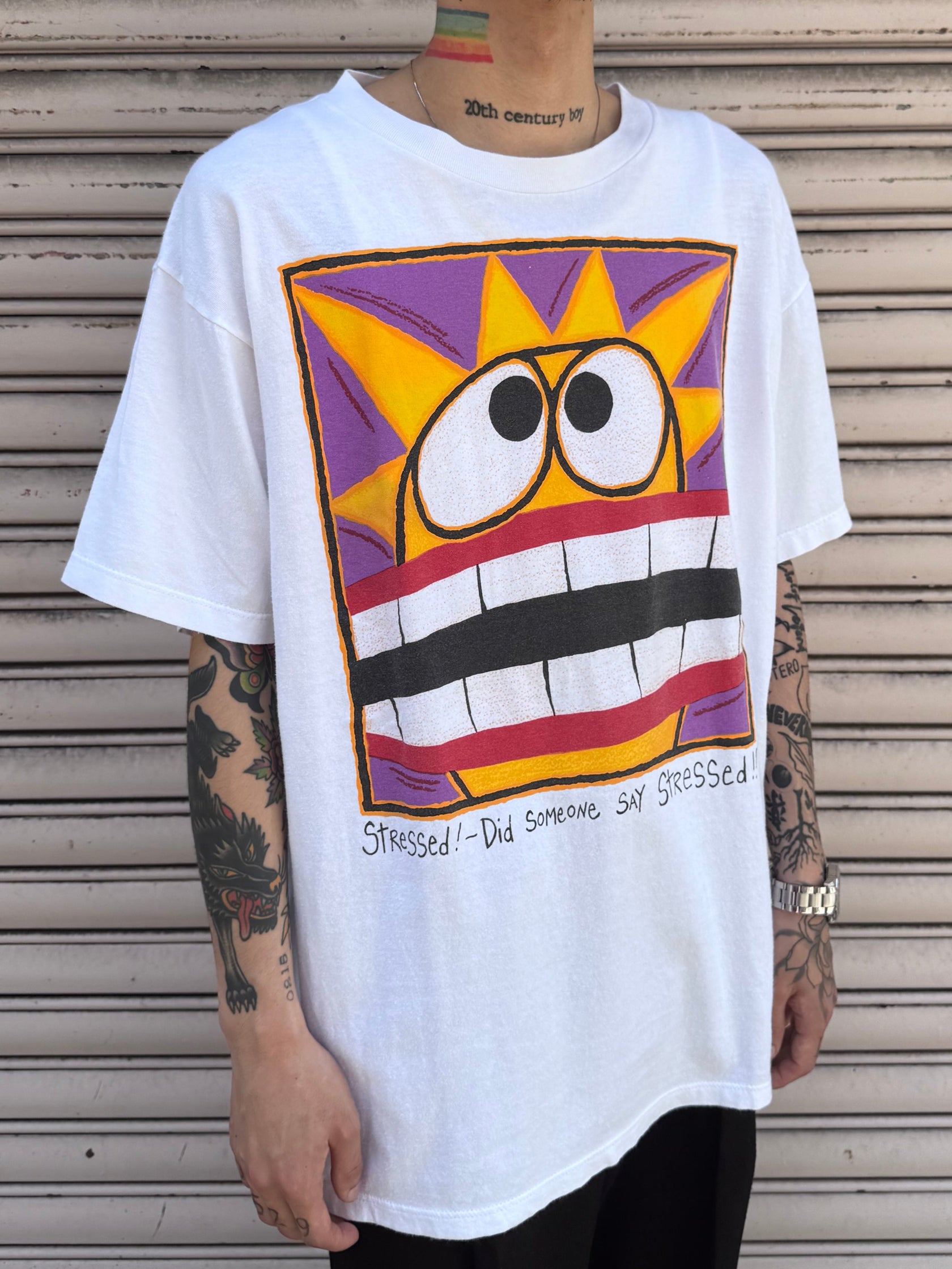 00’s 「Naturals Penmans」アートTシャツ
